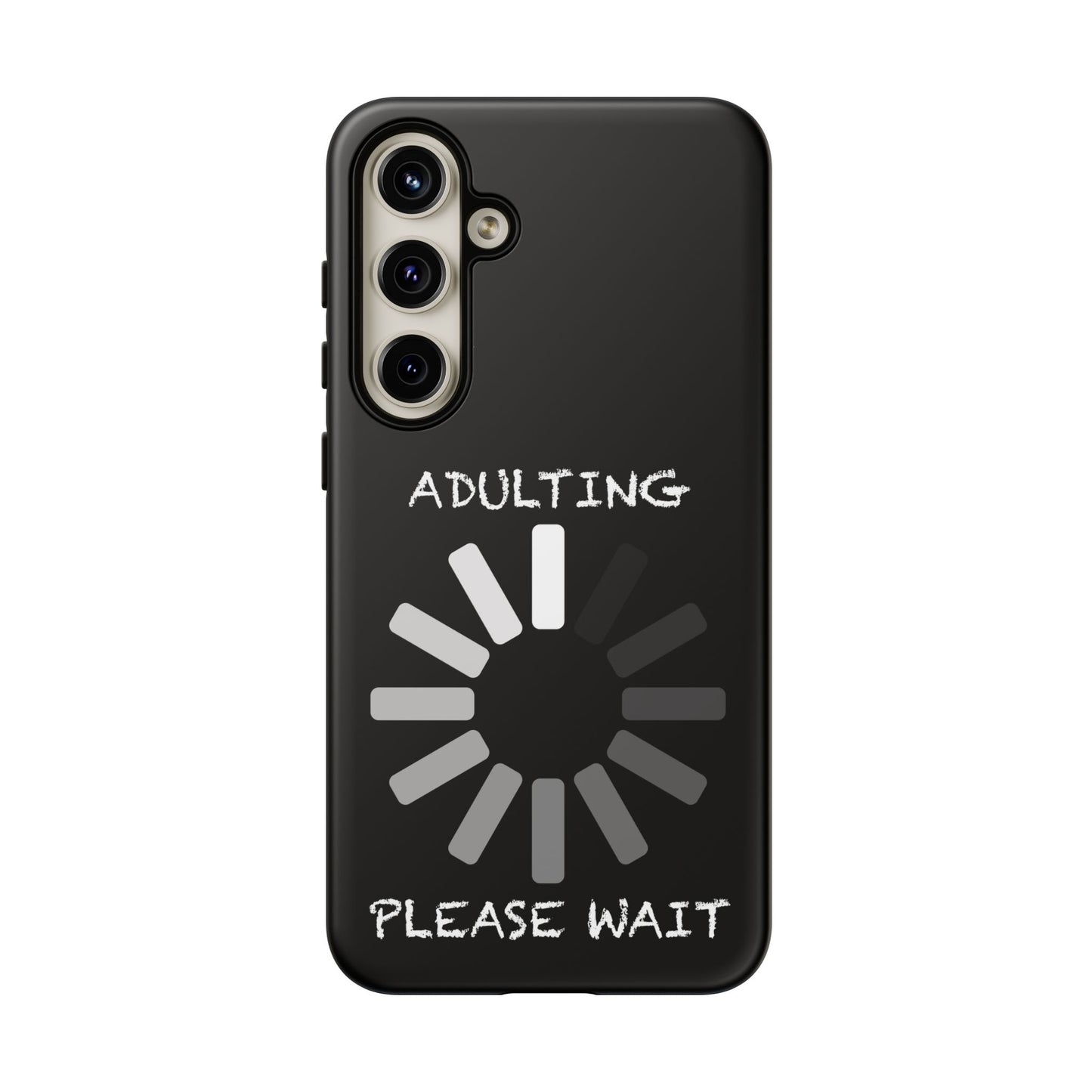 Phone Case - Adulting Please Wait Funny Tough Cases for Adults