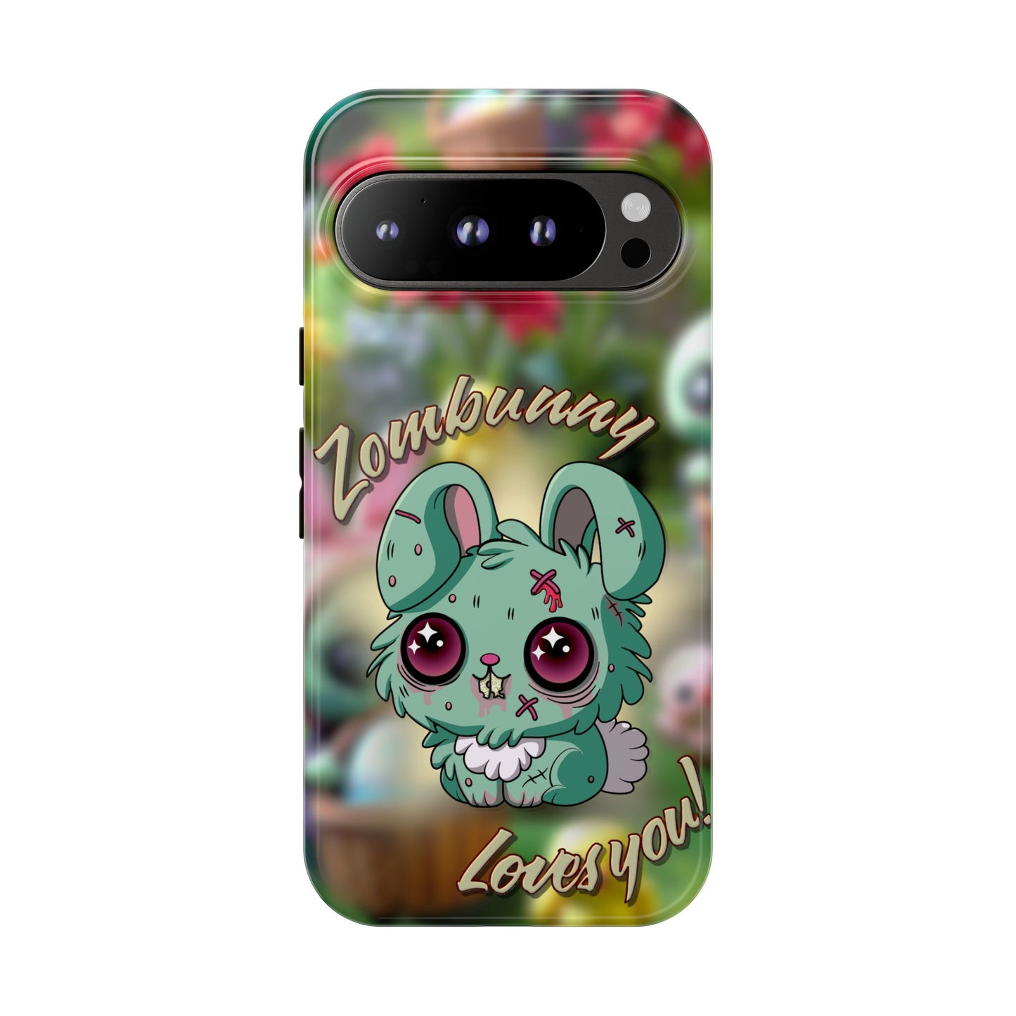 Phone Case - Cute Zombie Bunny - Zombunny Loves You