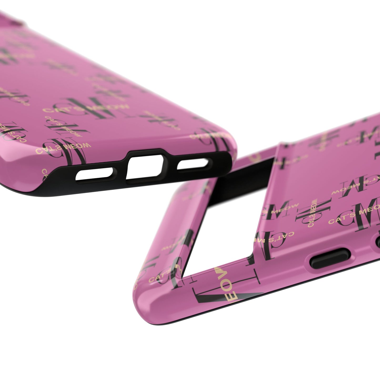 Phone Cases - Cat's Meow Logo Pattern Tough Cases