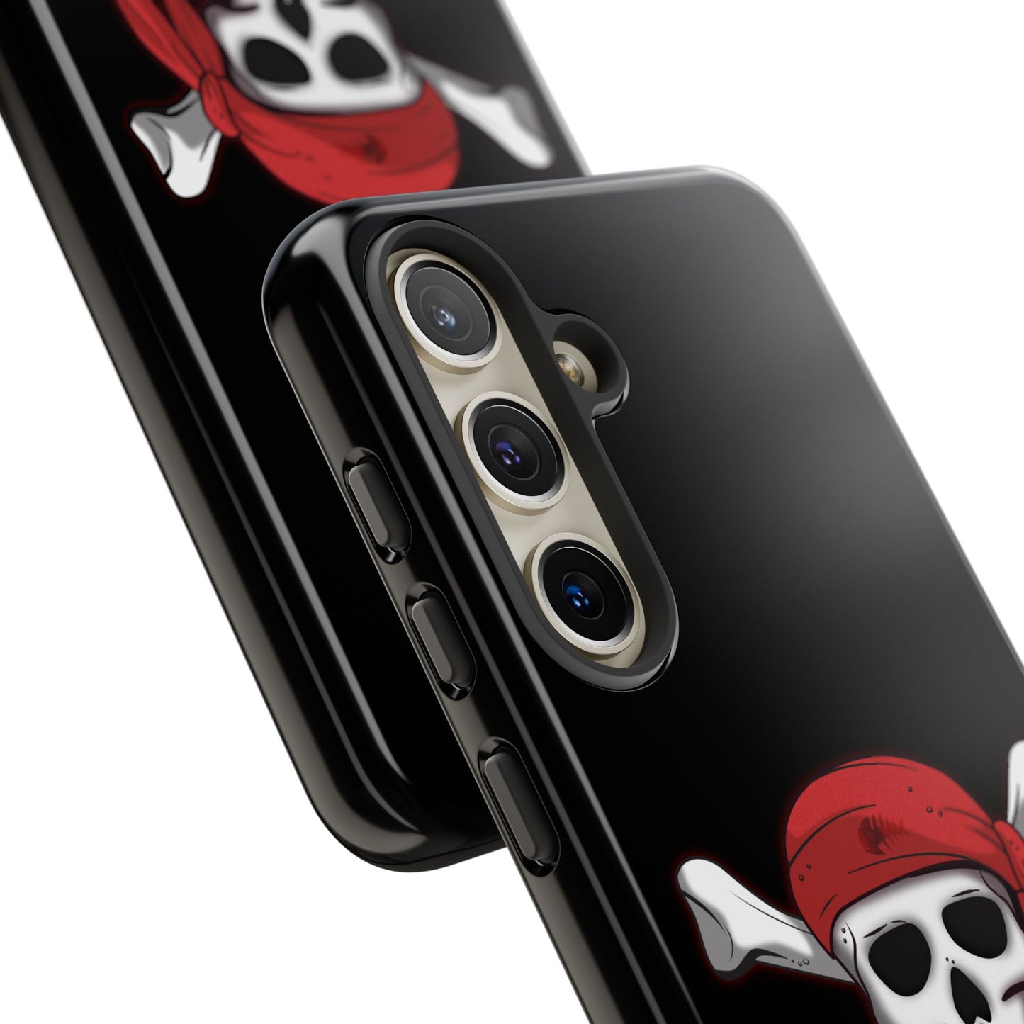 Pirate Skull and Crossbones with Jolly Roger Bandana - Tough Cases