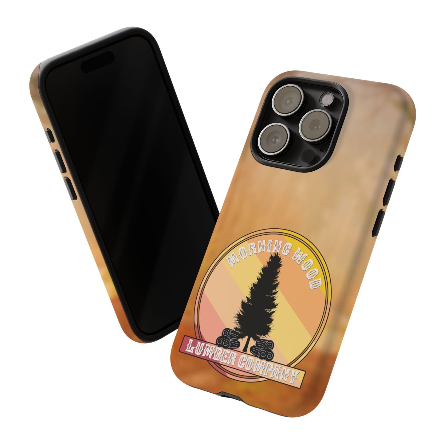 Vintage Morning Wood Phone Case - Tough Cases