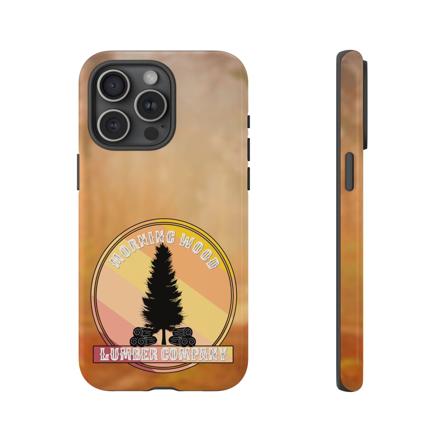 Vintage Morning Wood Phone Case - Tough Cases