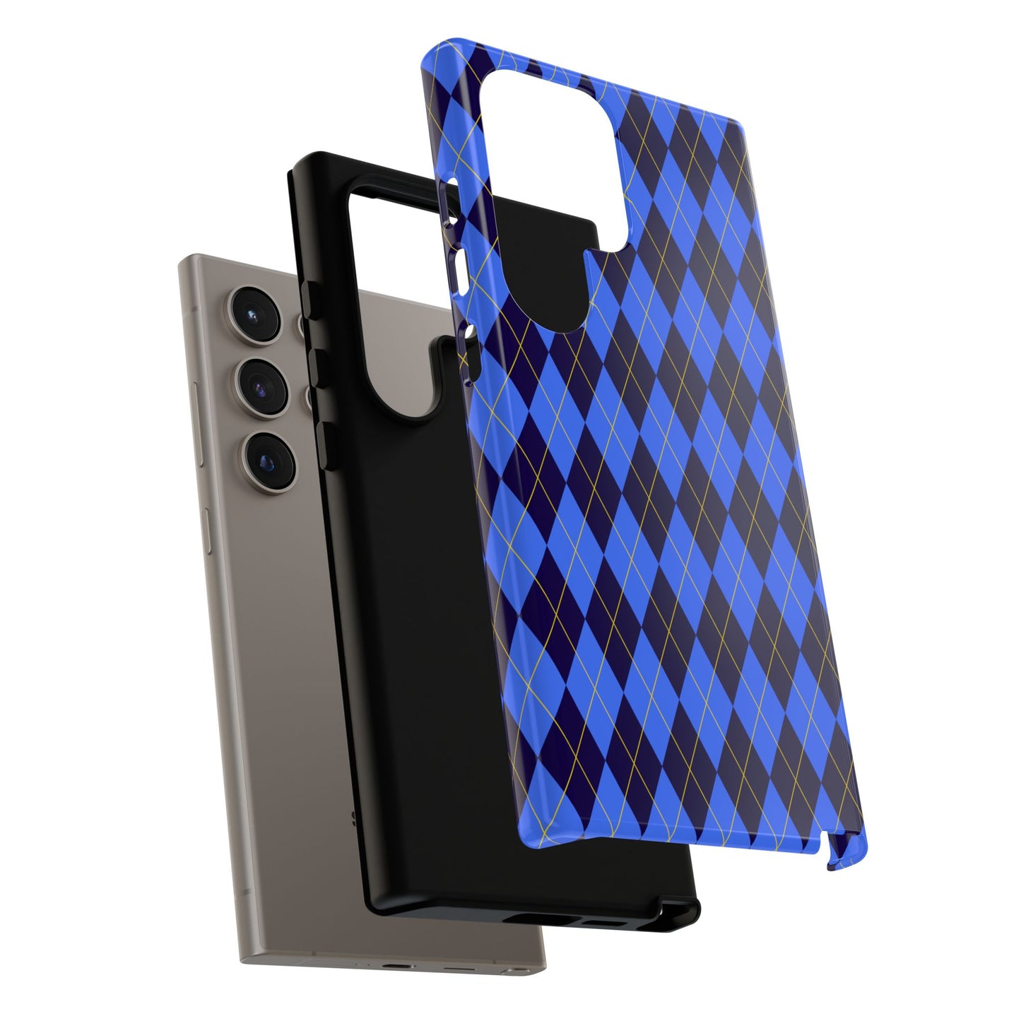 Stylish Argyle Phone Case - Tough Cases for Trendsetters