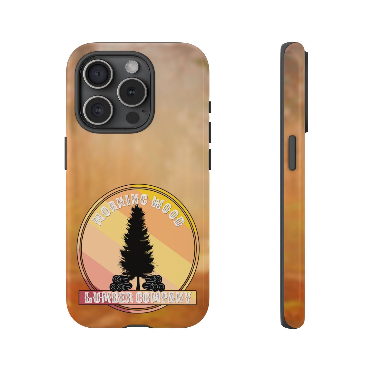 Vintage Morning Wood Phone Case - Tough Cases