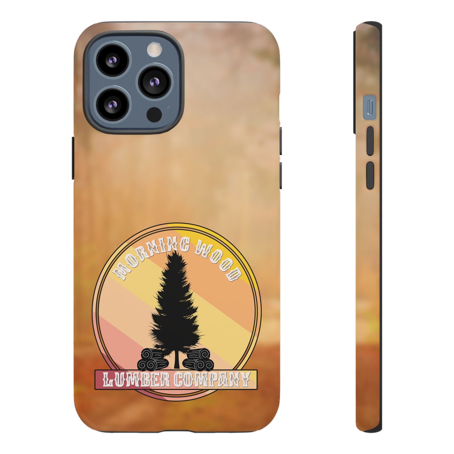 Vintage Morning Wood Phone Case - Tough Cases