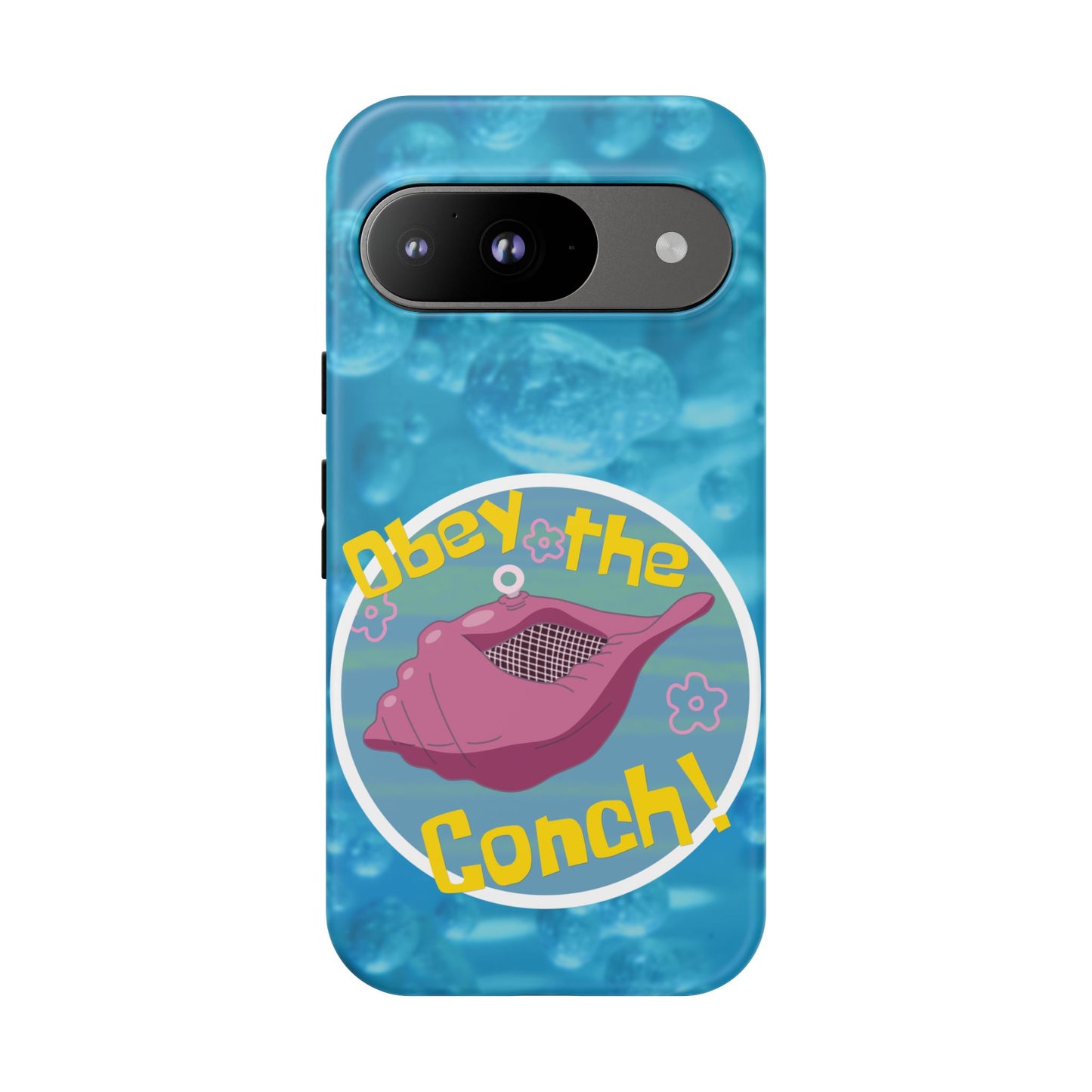 Phone Cases - Obey the Conch, Spongebob Design