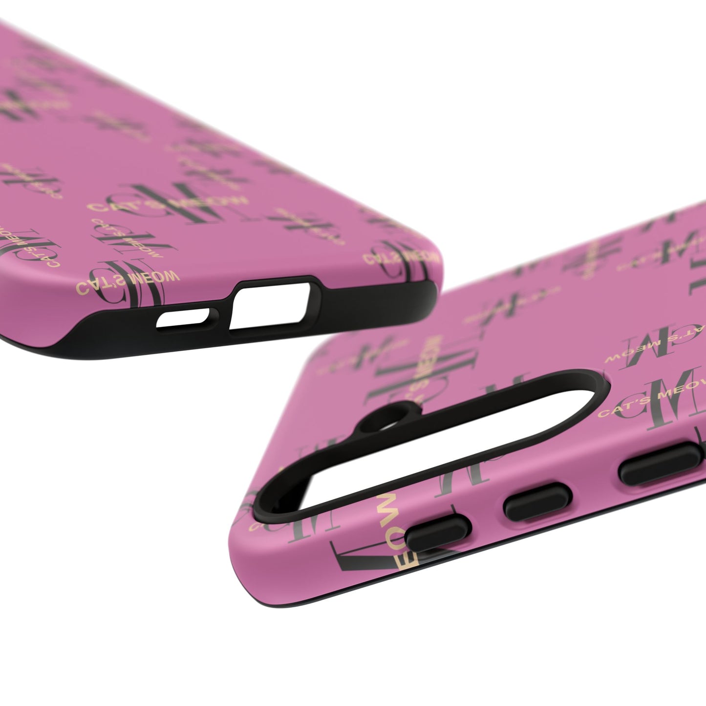 Phone Cases - Cat's Meow Logo Pattern Tough Cases