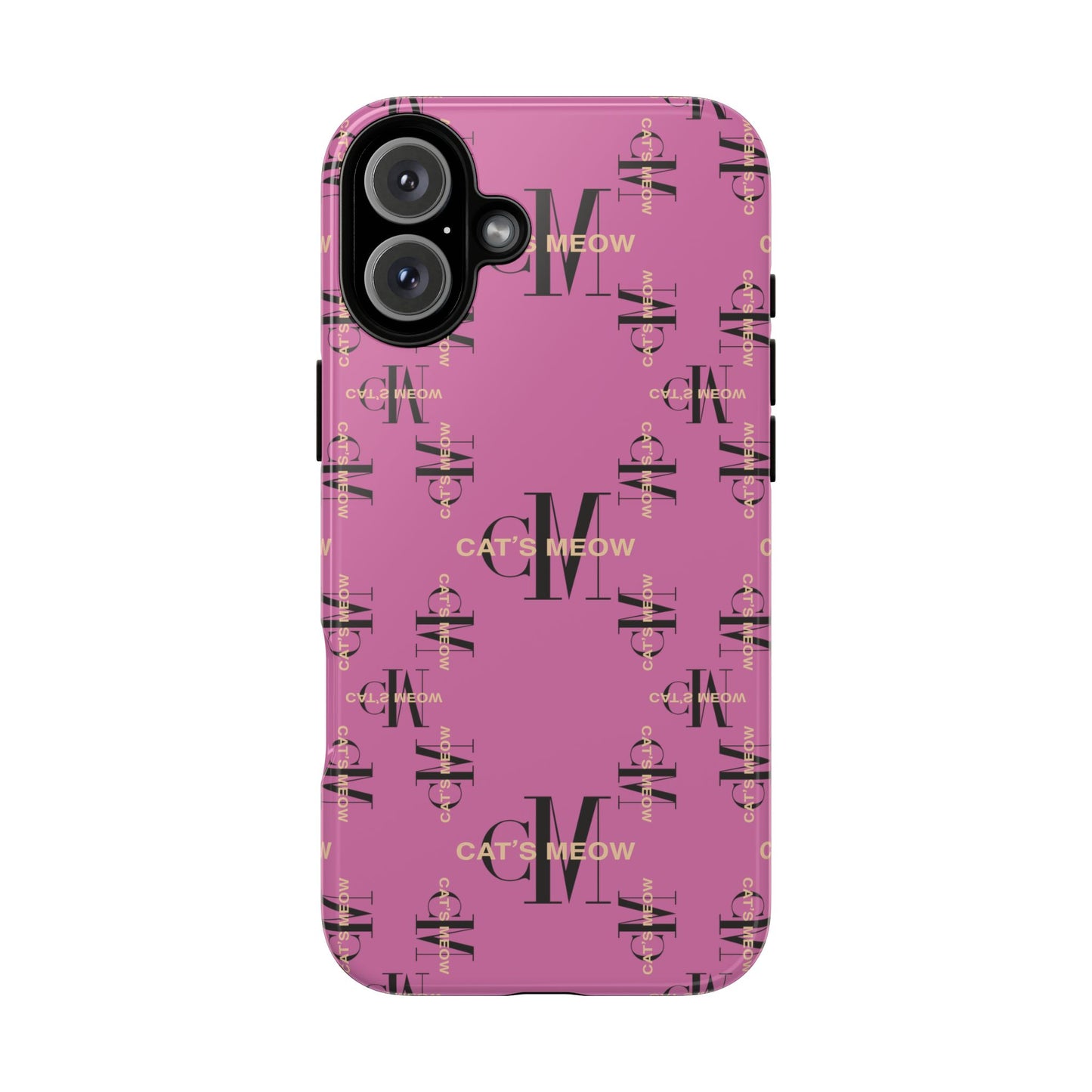 Phone Cases - Cat's Meow Logo Pattern Tough Cases