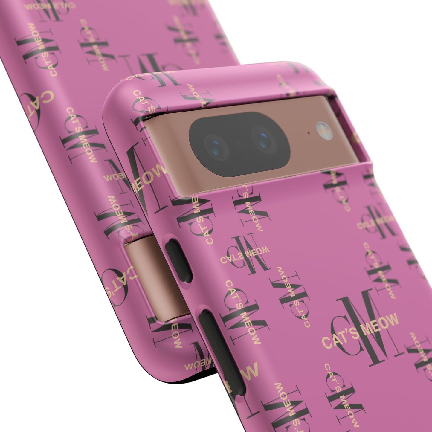 Phone Cases - Cat's Meow Logo Pattern Tough Cases