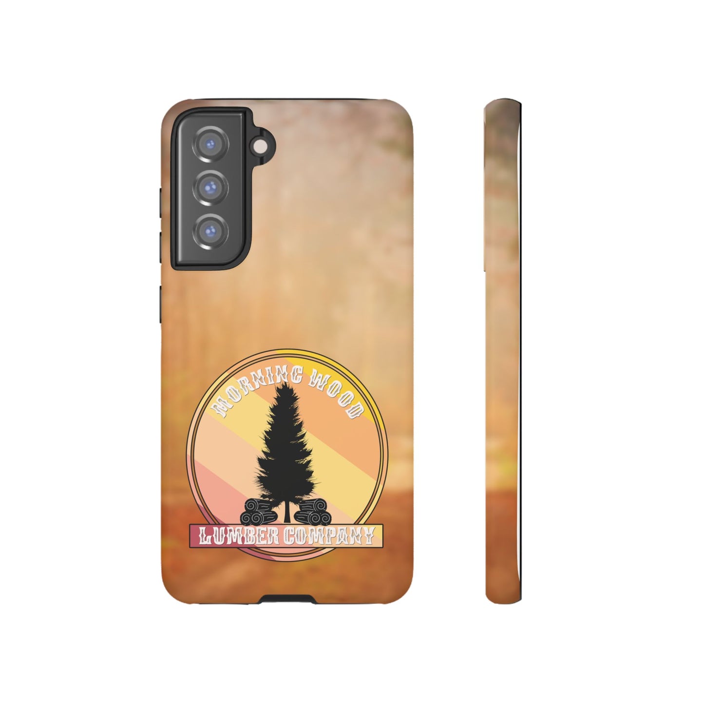 Vintage Morning Wood Phone Case - Tough Cases