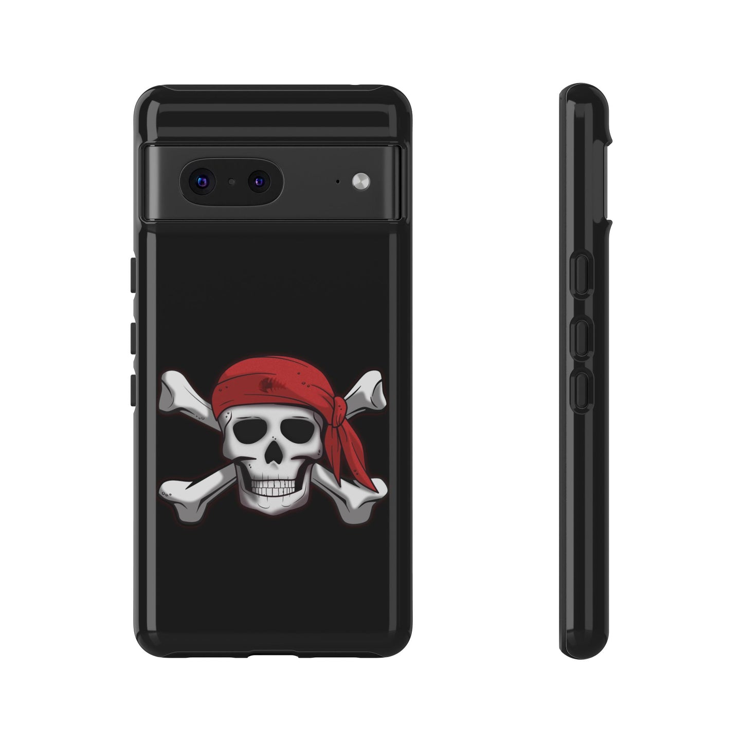 Pirate Skull and Crossbones with Jolly Roger Bandana - Tough Cases