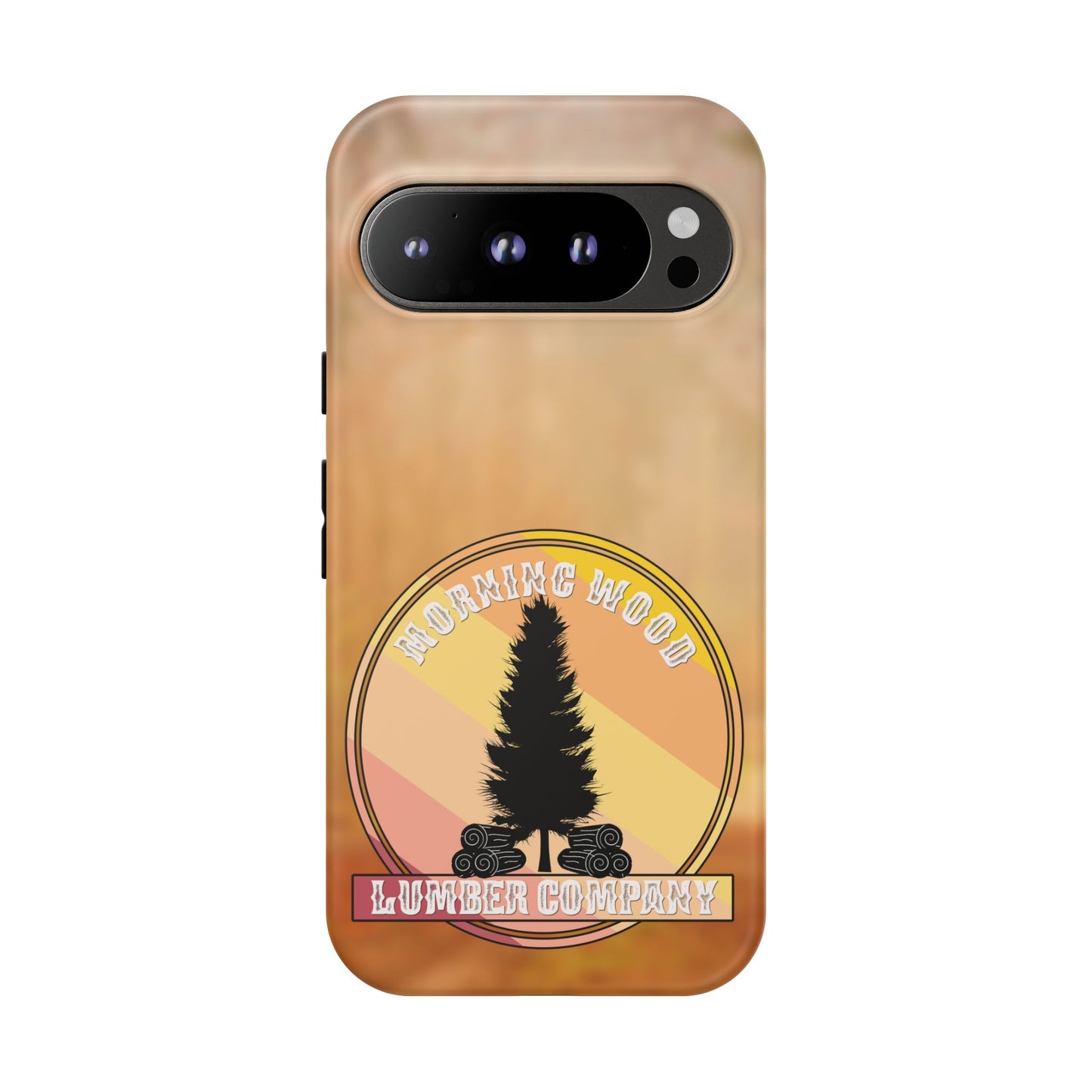 Vintage Morning Wood Phone Case - Tough Cases