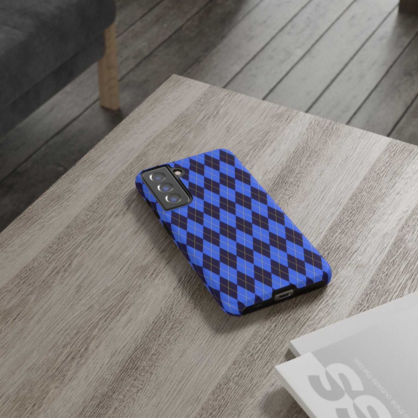 Stylish Argyle Phone Case - Tough Cases for Trendsetters