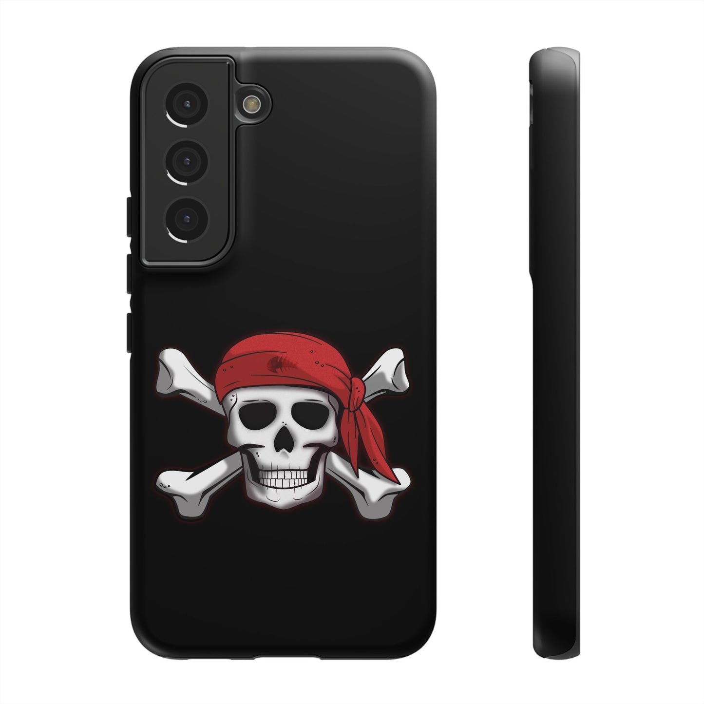 Pirate Skull and Crossbones with Jolly Roger Bandana - Tough Cases