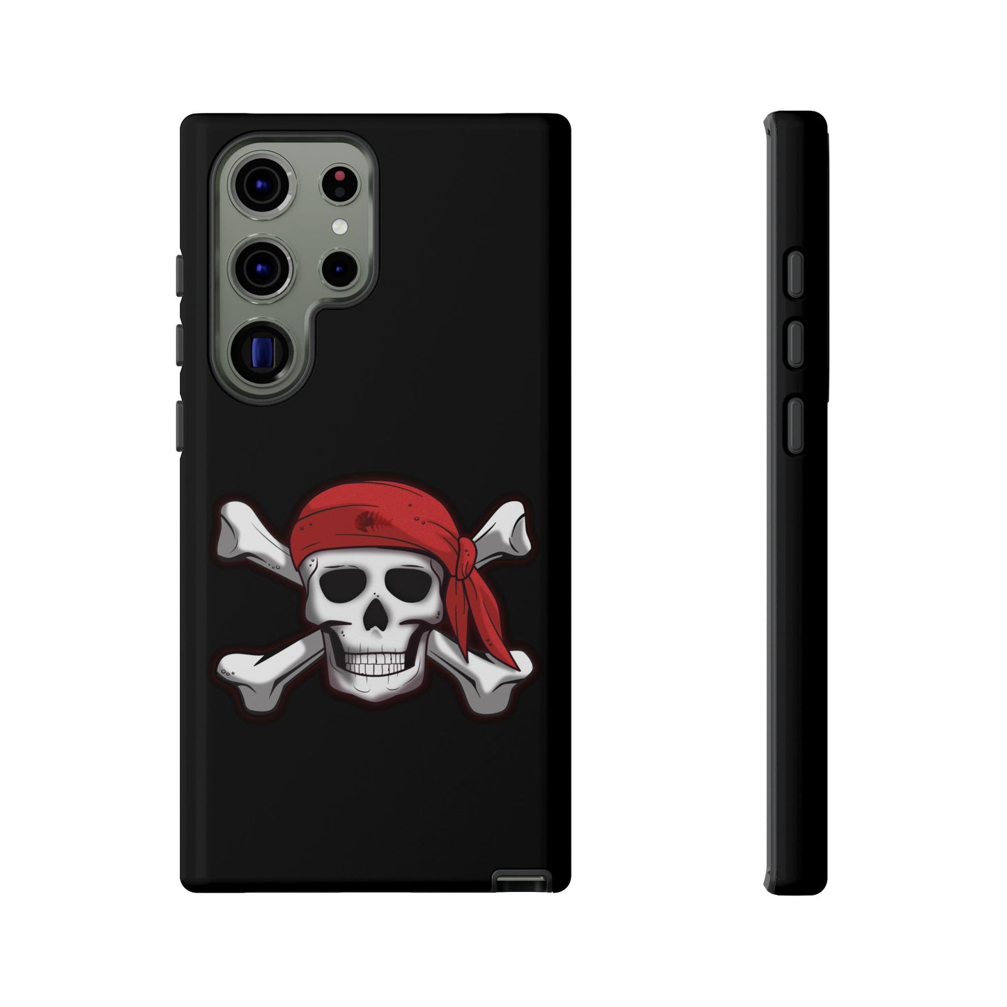 Pirate Skull and Crossbones with Jolly Roger Bandana - Tough Cases