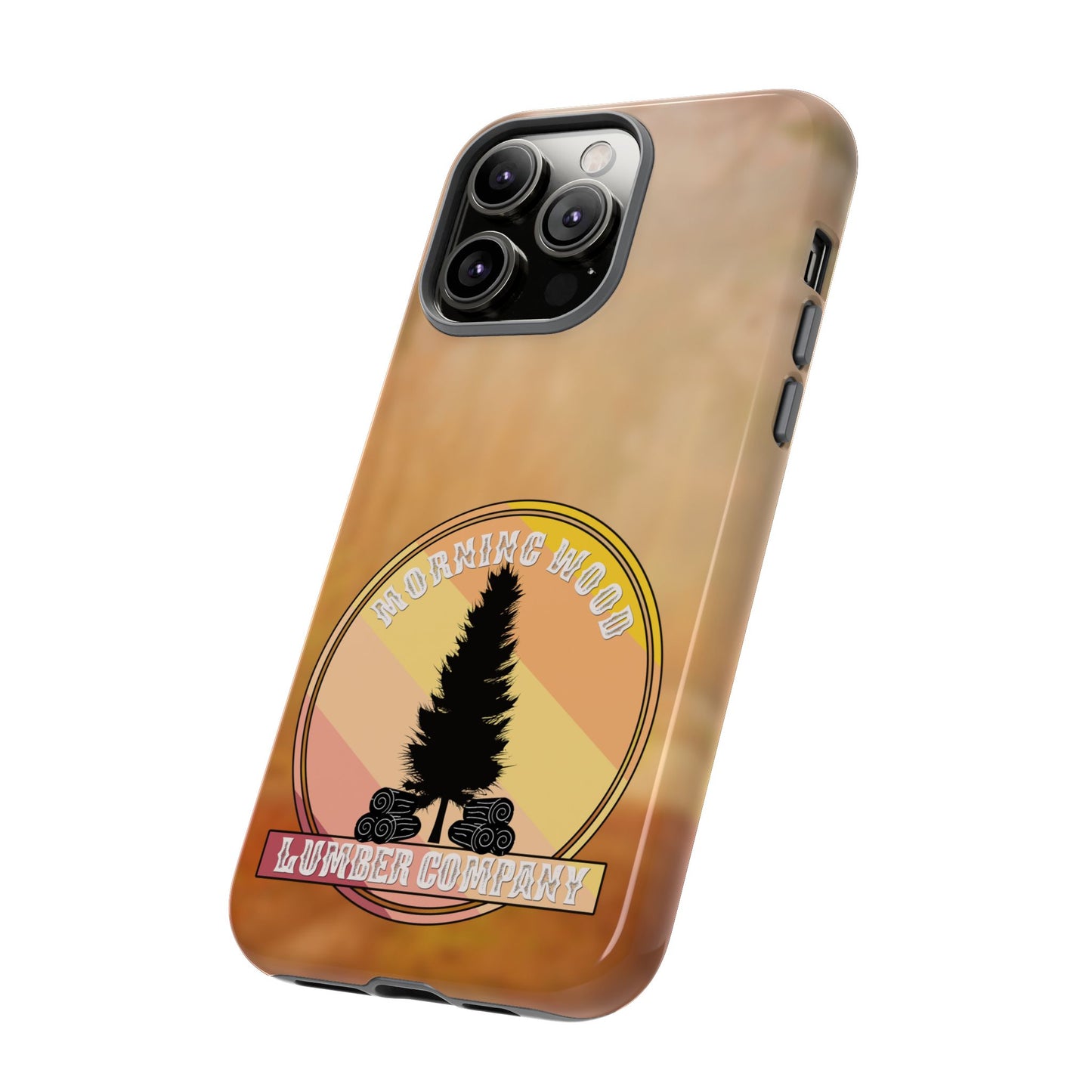 Vintage Morning Wood Phone Case - Tough Cases