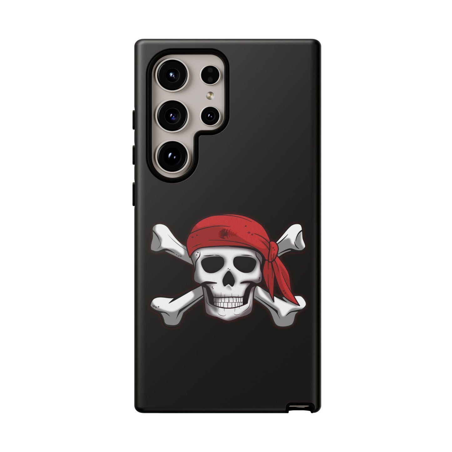 Pirate Skull and Crossbones with Jolly Roger Bandana - Tough Cases