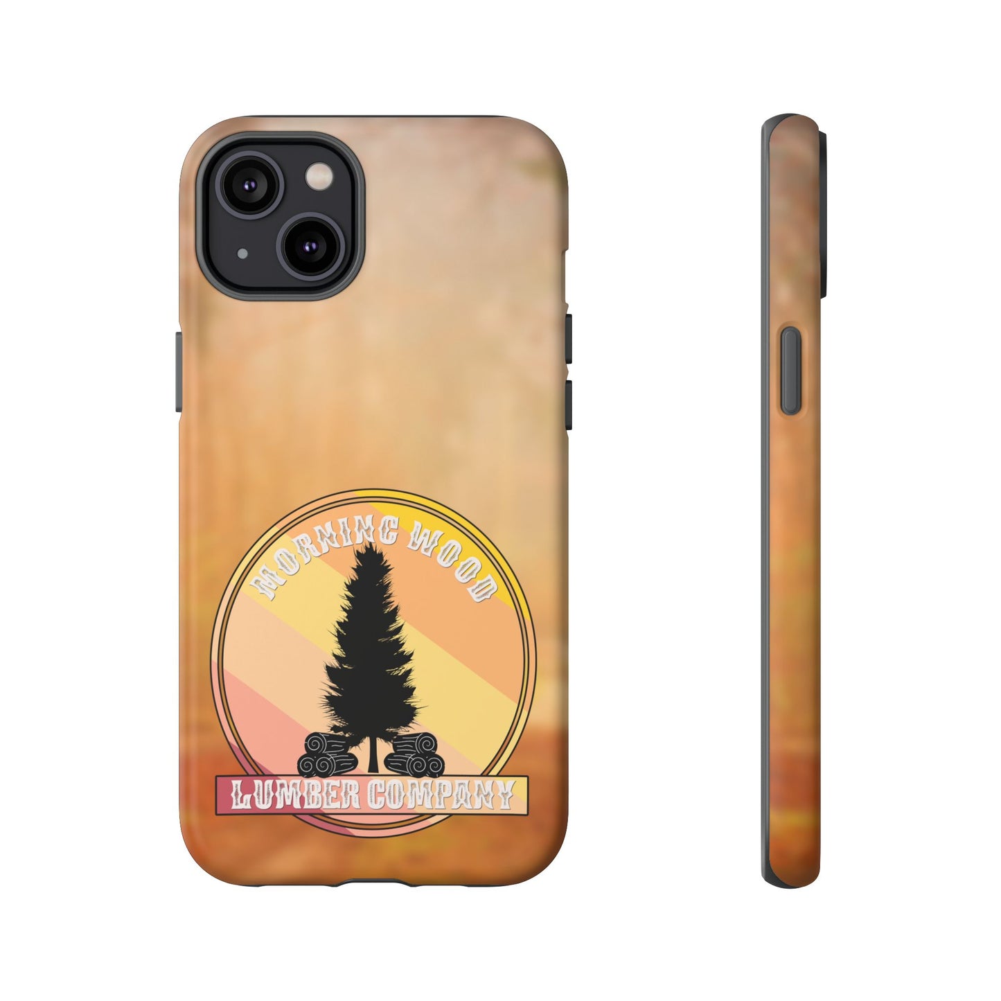 Vintage Morning Wood Phone Case - Tough Cases