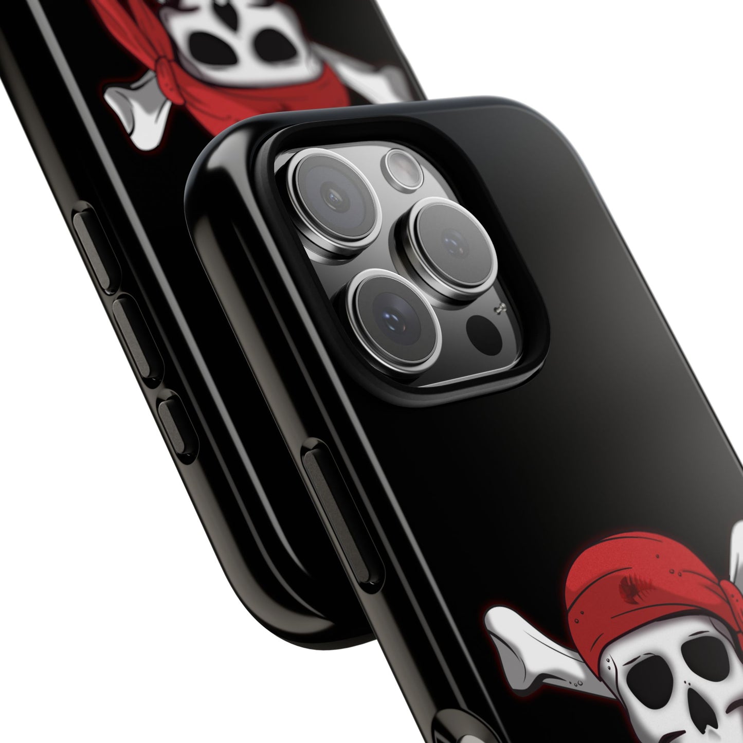 Pirate Skull and Crossbones with Jolly Roger Bandana - Tough Cases