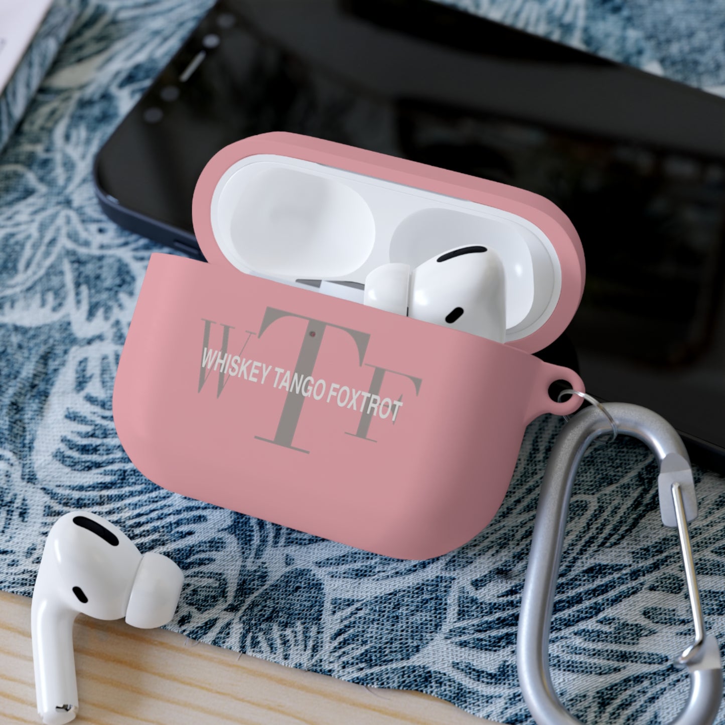 Whiskey, Tango, Foxtrot AirPods, and AirPods Pro Case Cover