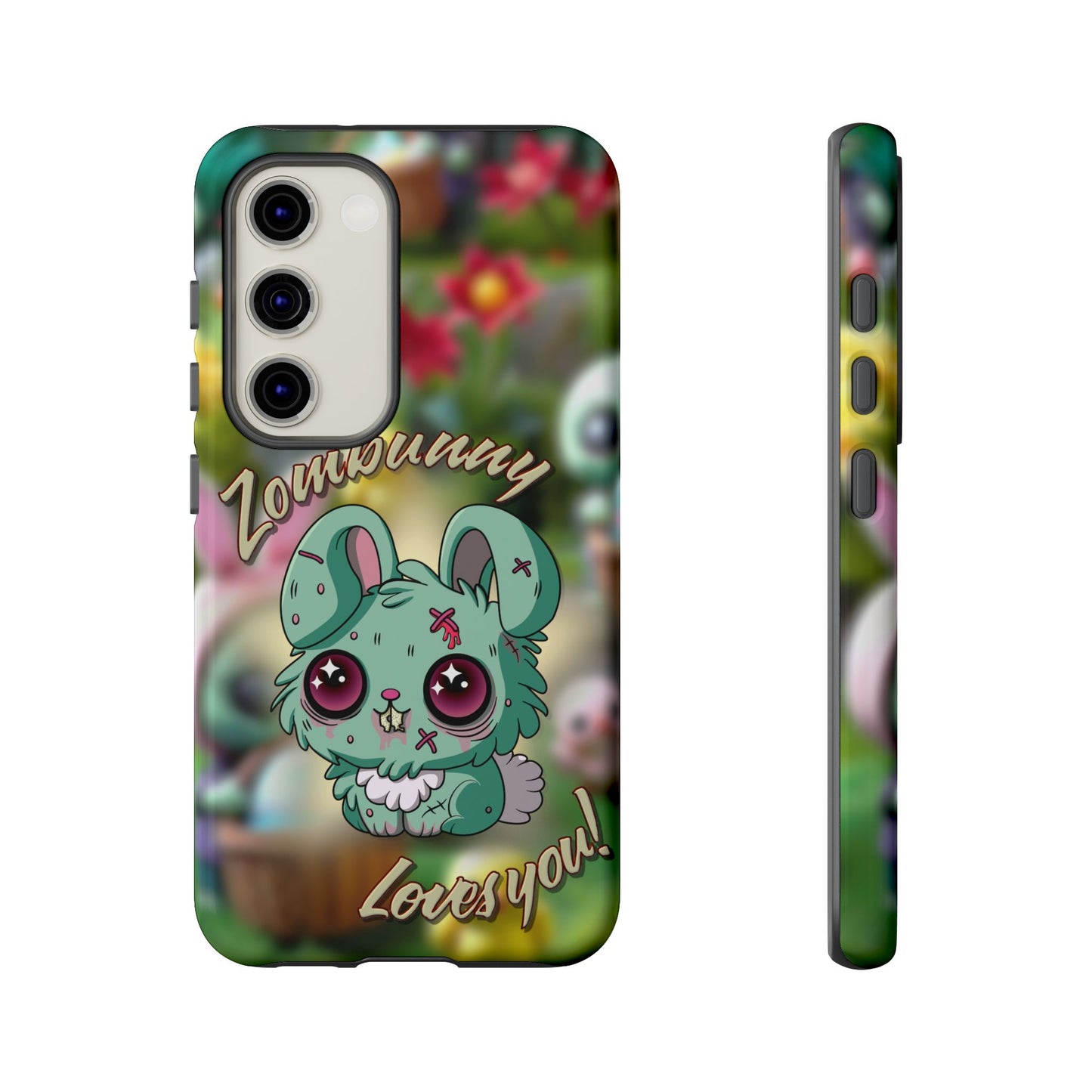 Phone Case - Cute Zombie Bunny - Zombunny Loves You