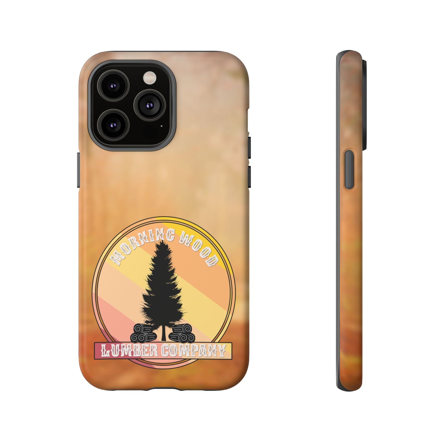 Vintage Morning Wood Phone Case - Tough Cases