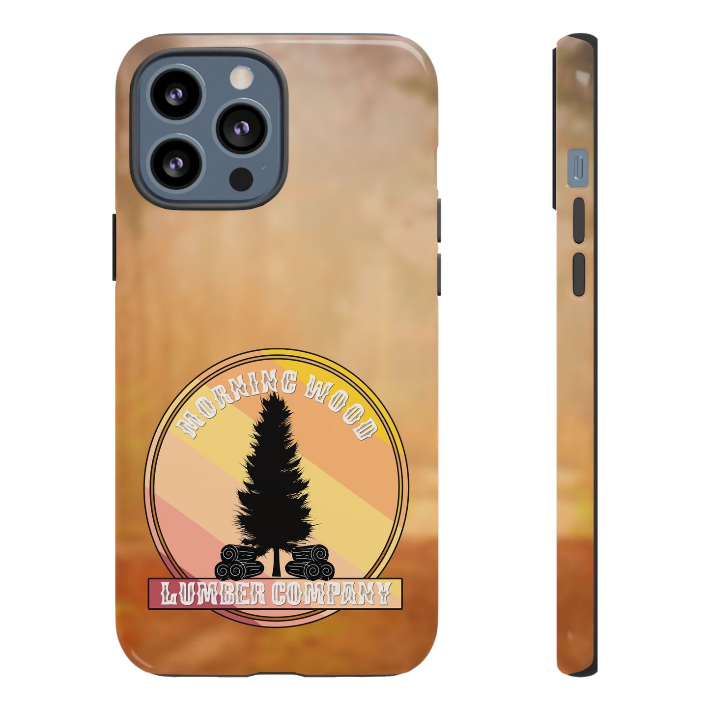 Vintage Morning Wood Phone Case - Tough Cases