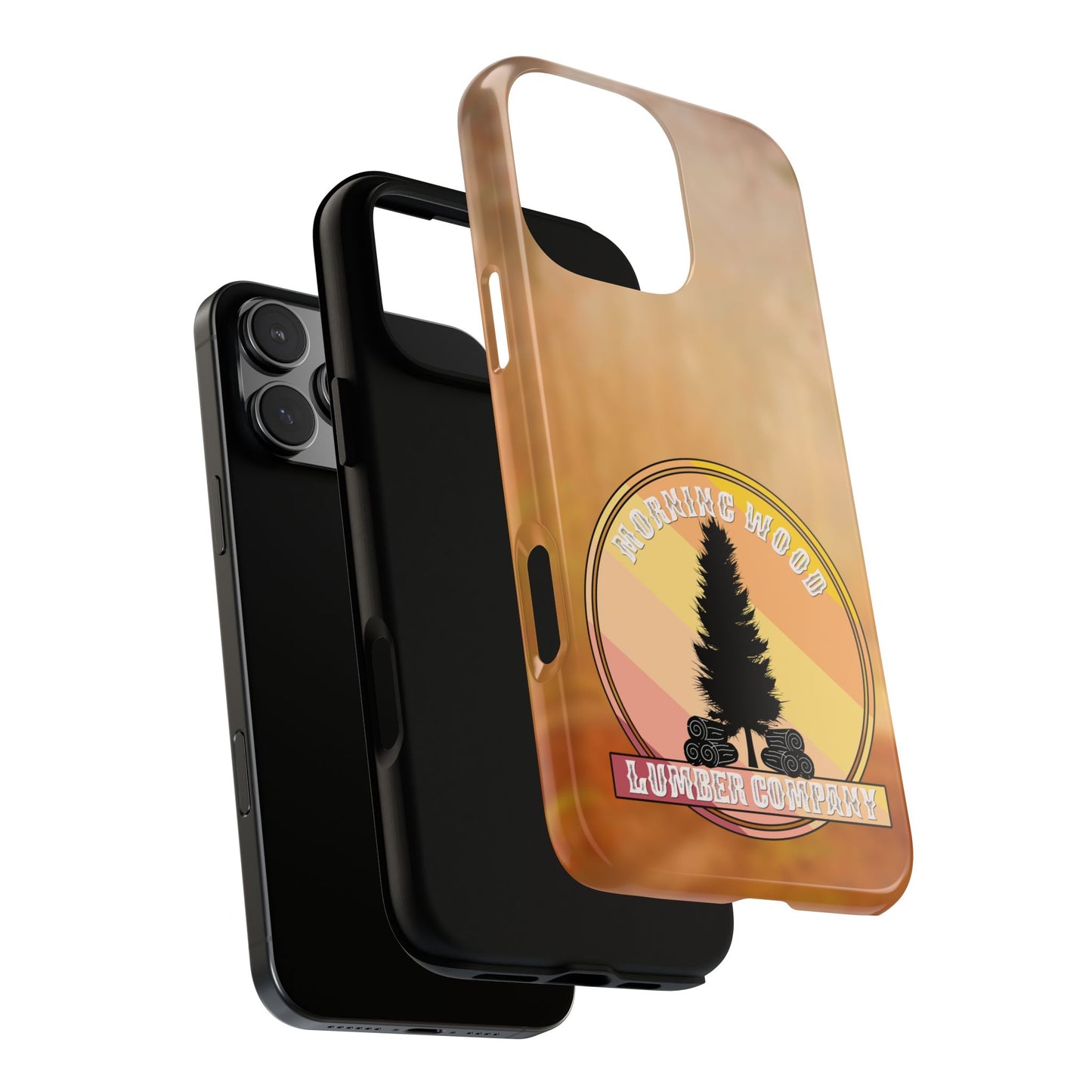 Vintage Morning Wood Phone Case - Tough Cases