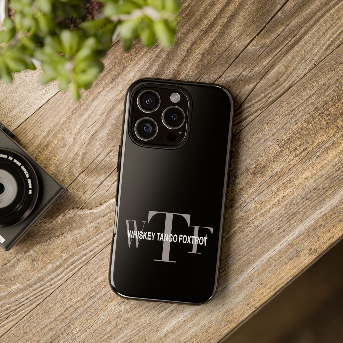 Phone Case - Whiskey, Tango, Foxtrot - WTF Tough Case