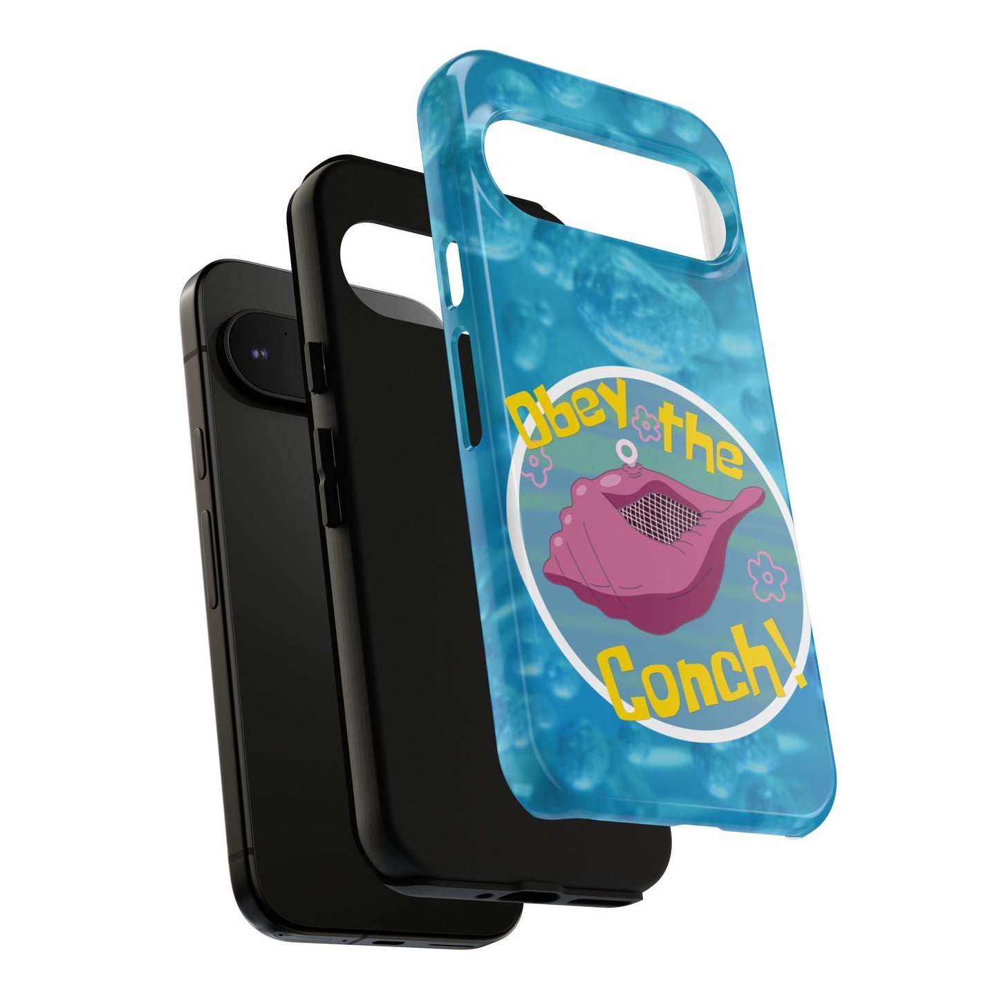 Phone Cases - Obey the Conch, Spongebob Design