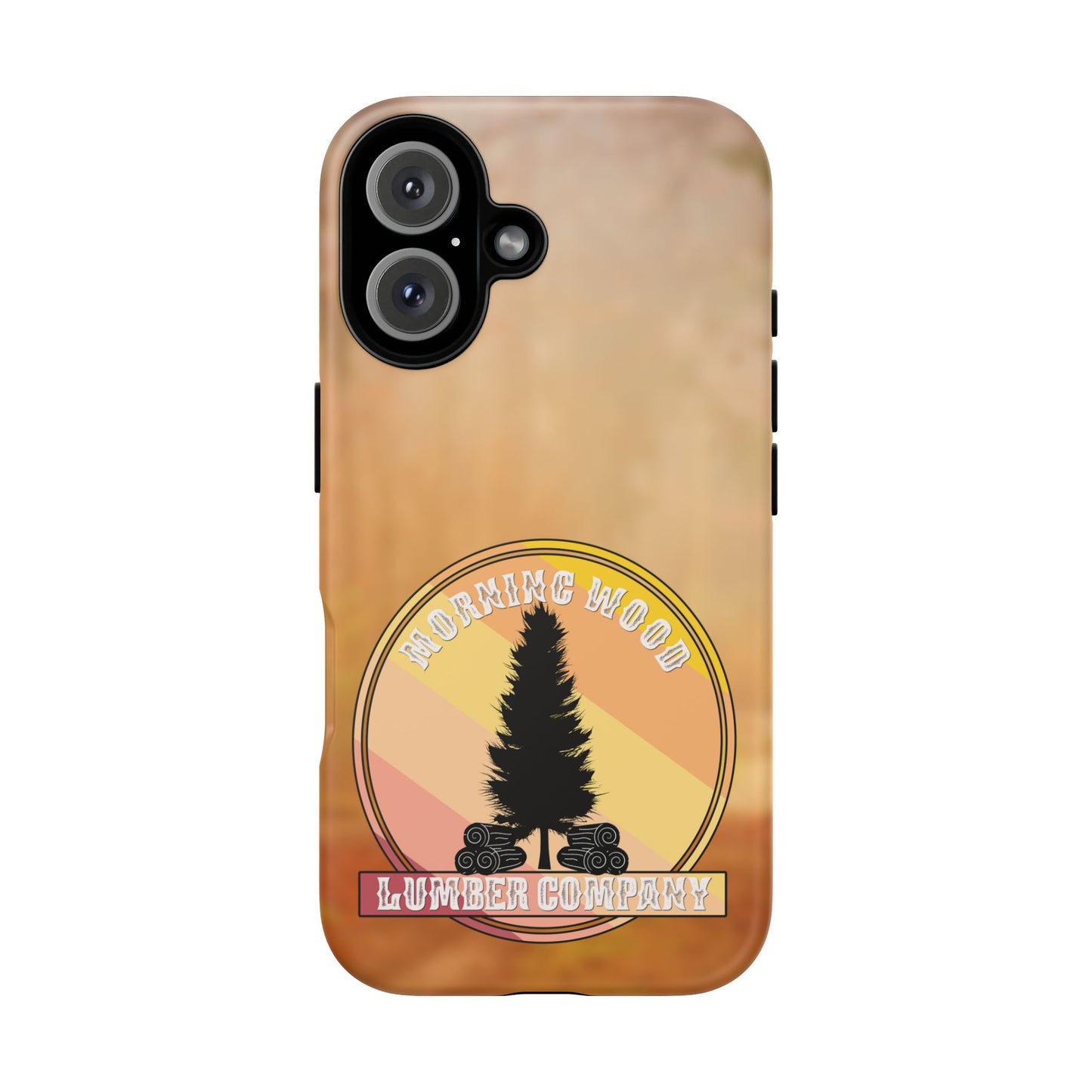 Vintage Morning Wood Phone Case - Tough Cases