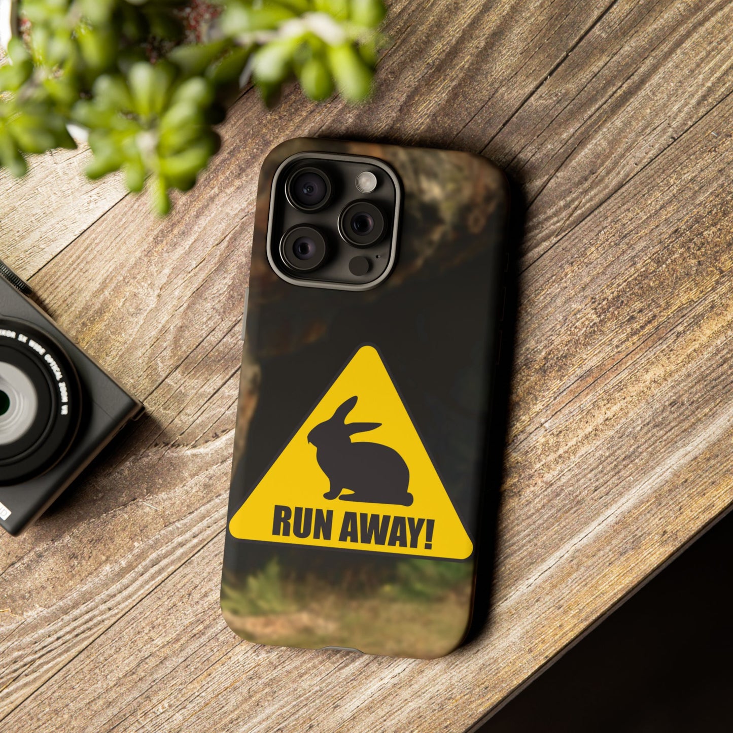 Phone Case Tough Cases - Run Away Holy Grail Design