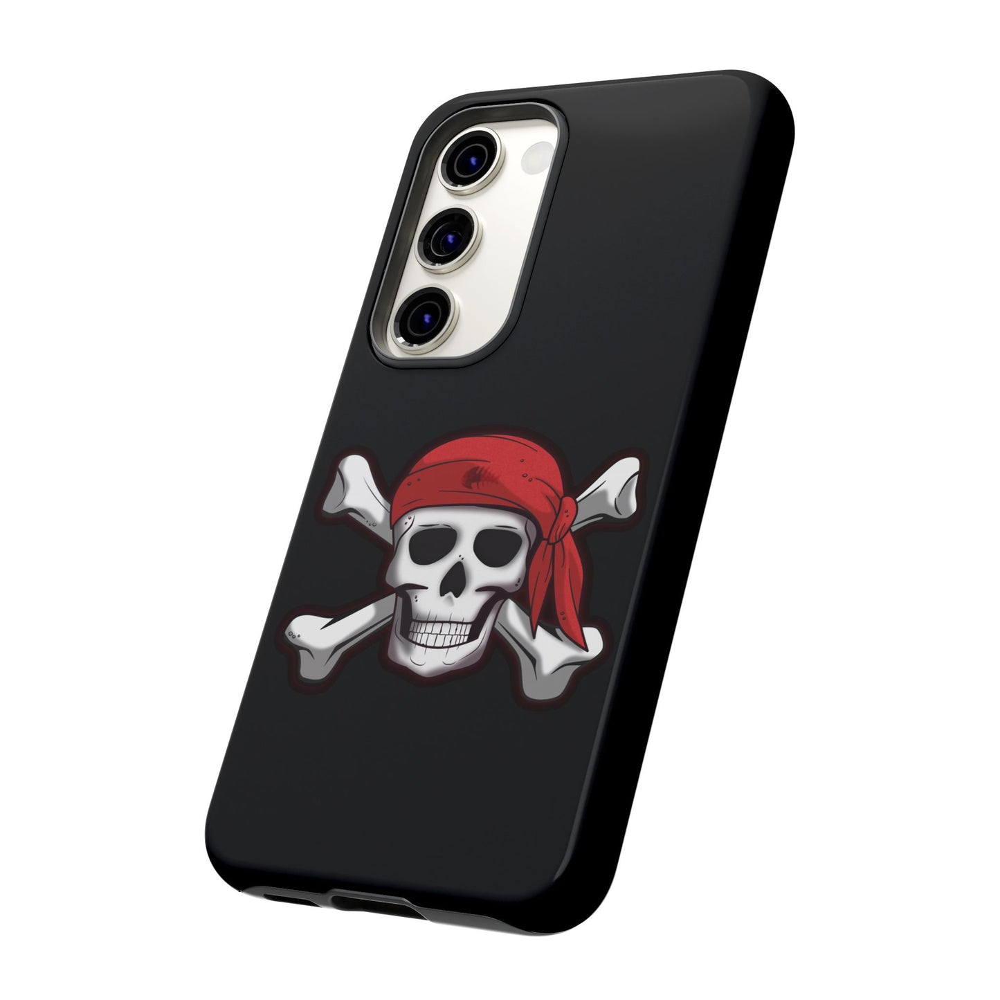 Pirate Skull and Crossbones with Jolly Roger Bandana - Tough Cases