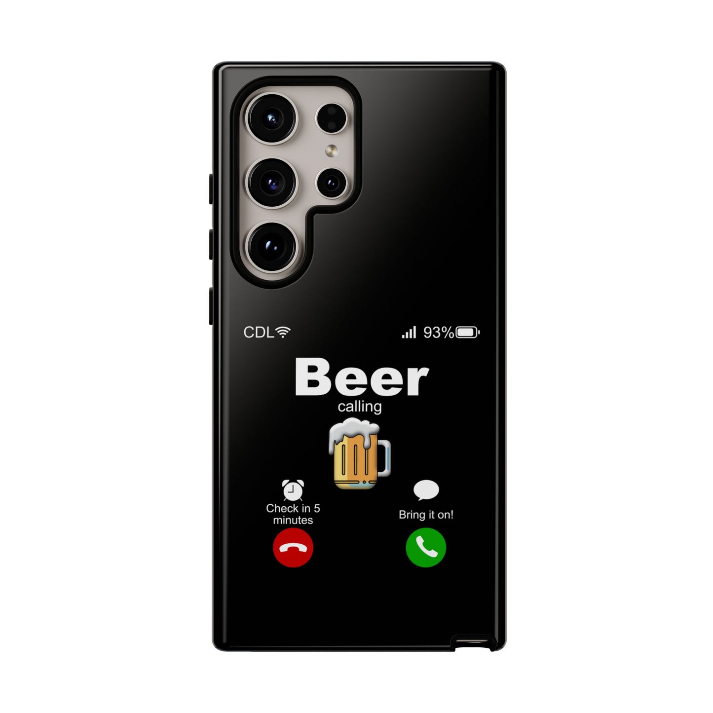 Beer Calling Tough Case