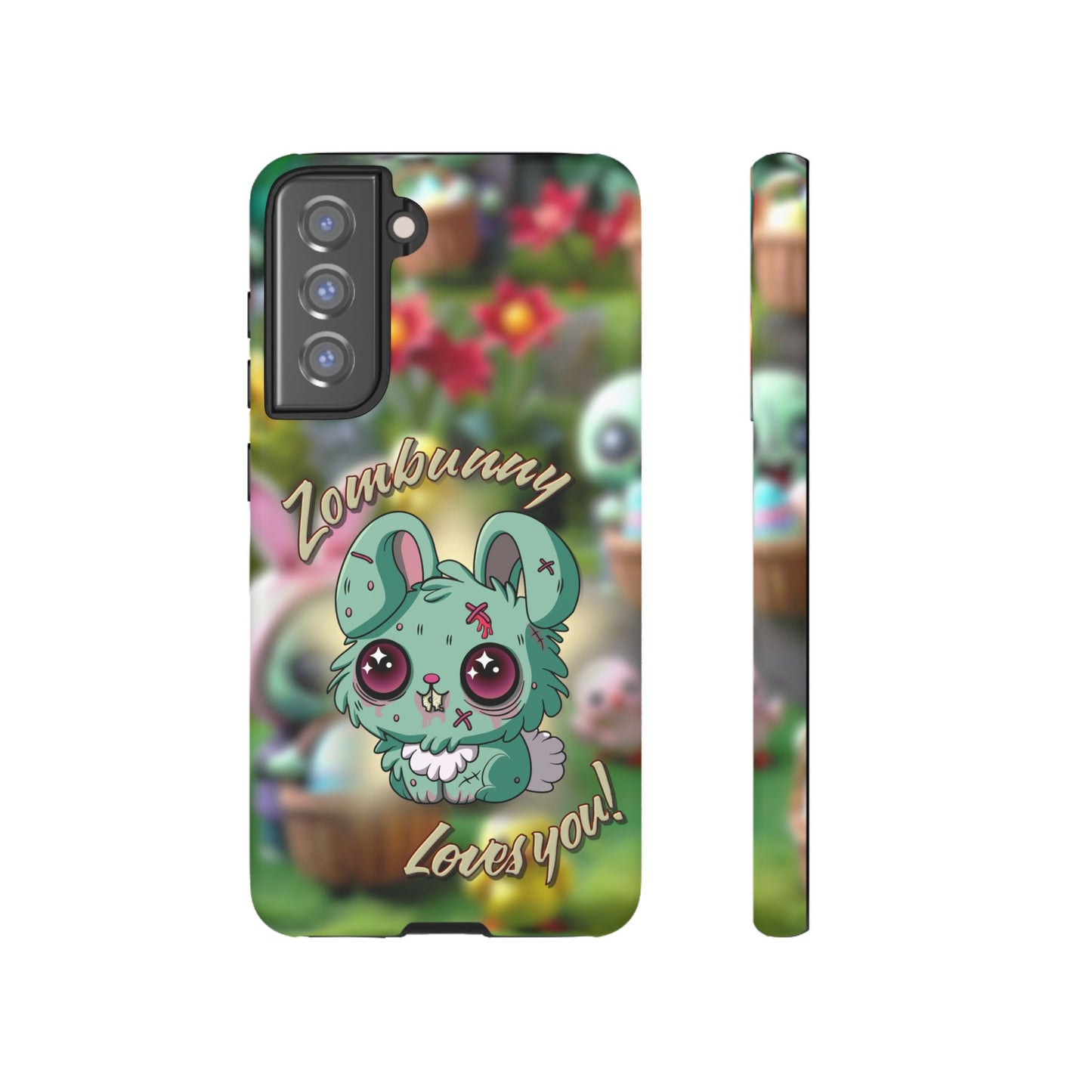 Phone Case - Cute Zombie Bunny - Zombunny Loves You