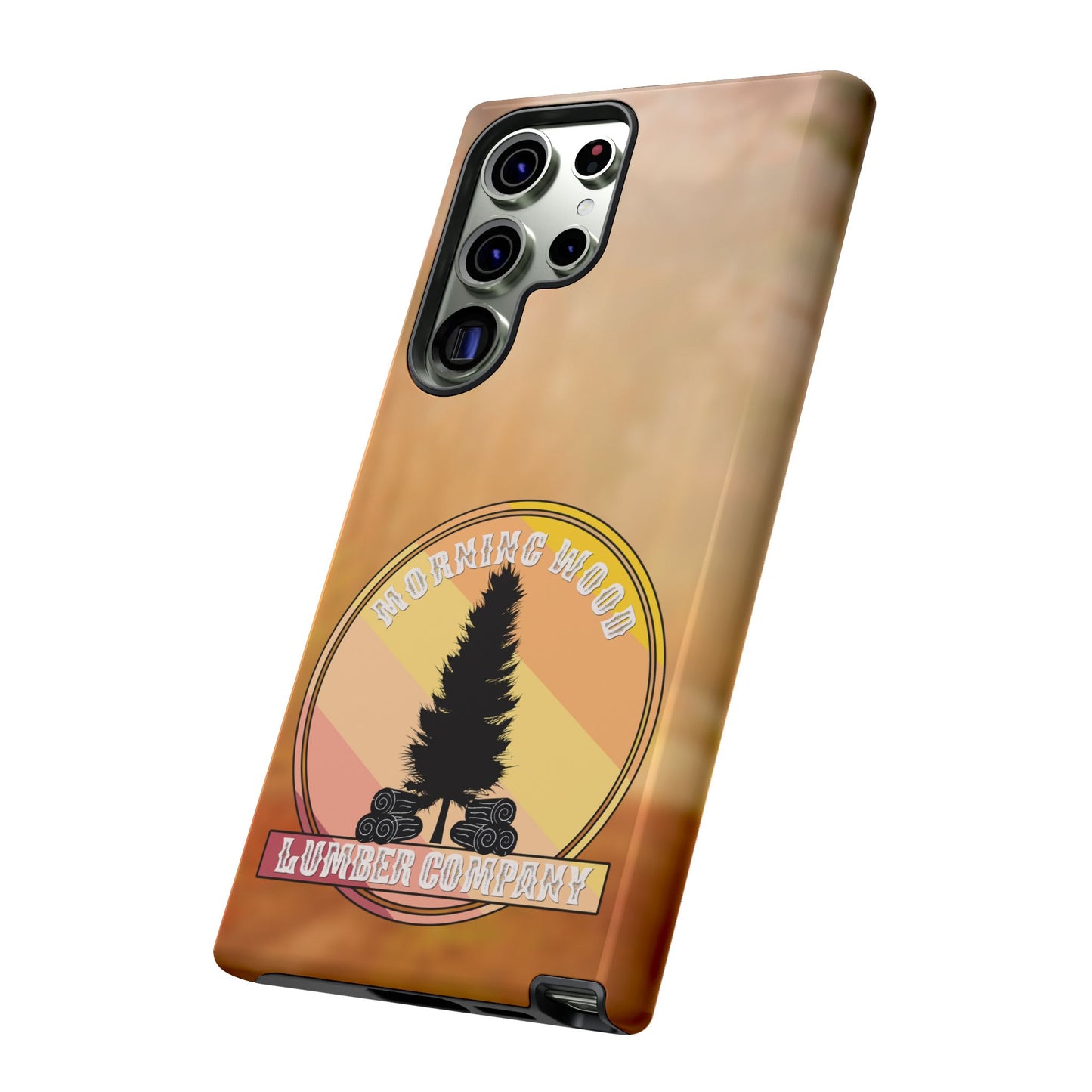 Vintage Morning Wood Phone Case - Tough Cases