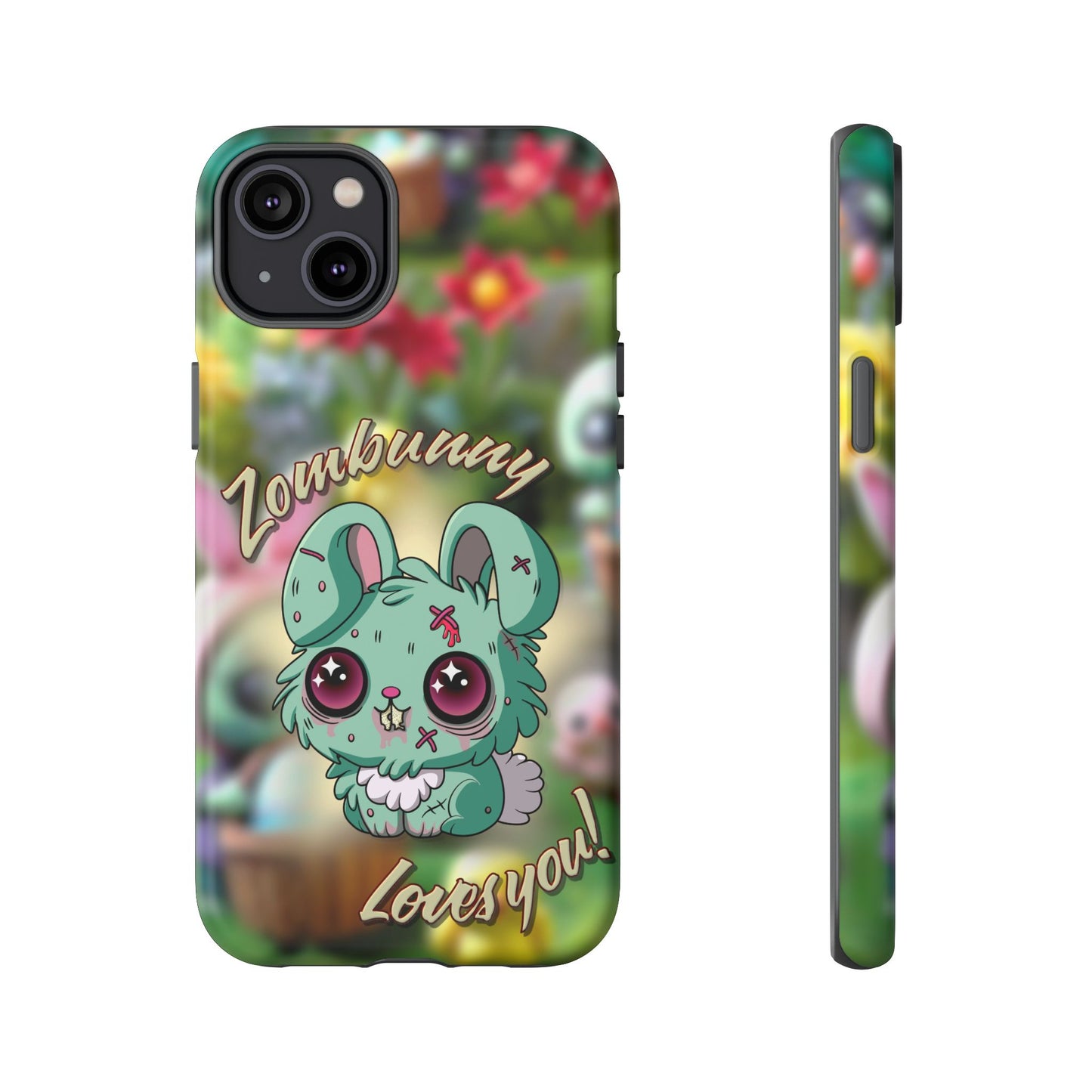 Phone Case - Cute Zombie Bunny - Zombunny Loves You