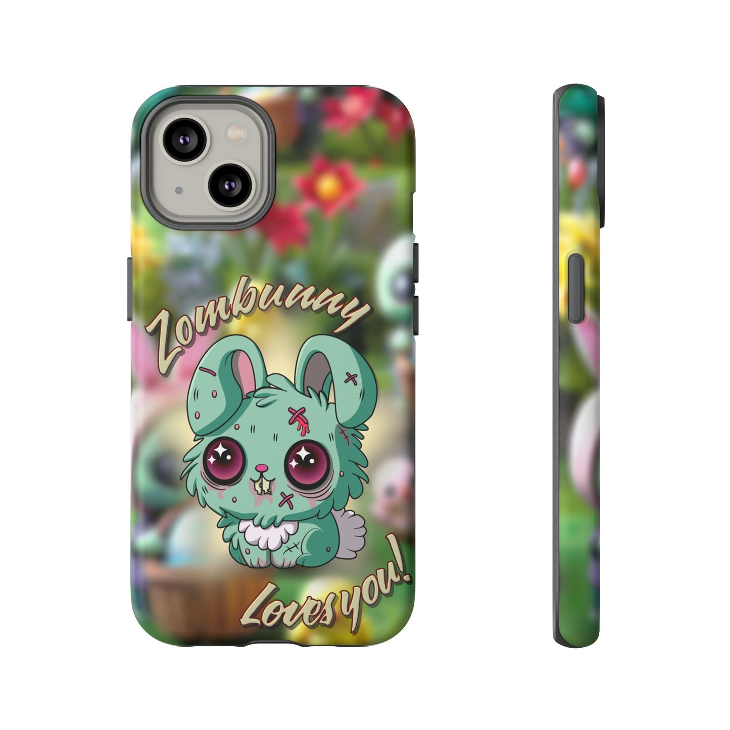 Phone Case - Cute Zombie Bunny - Zombunny Loves You