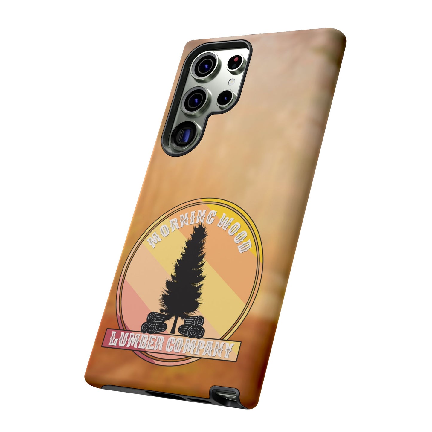 Vintage Morning Wood Phone Case - Tough Cases