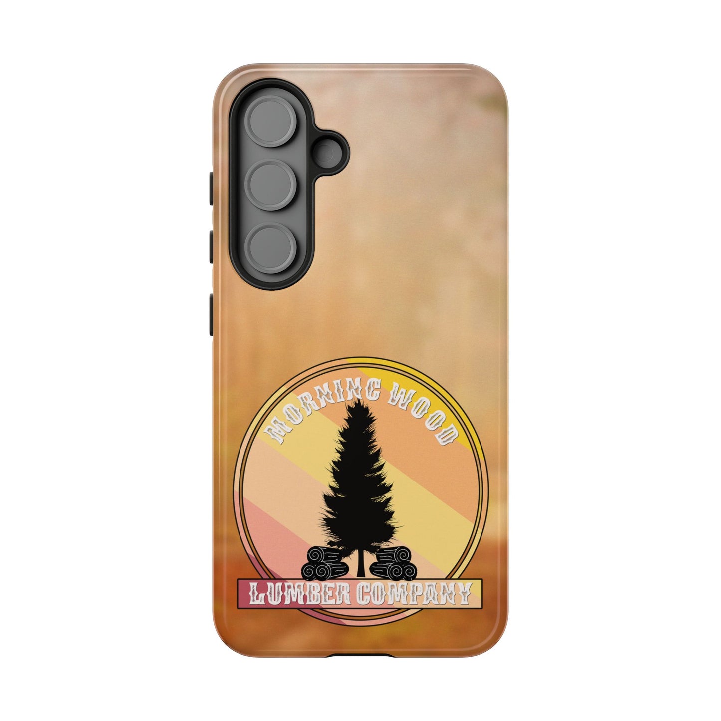 Vintage Morning Wood Phone Case - Tough Cases