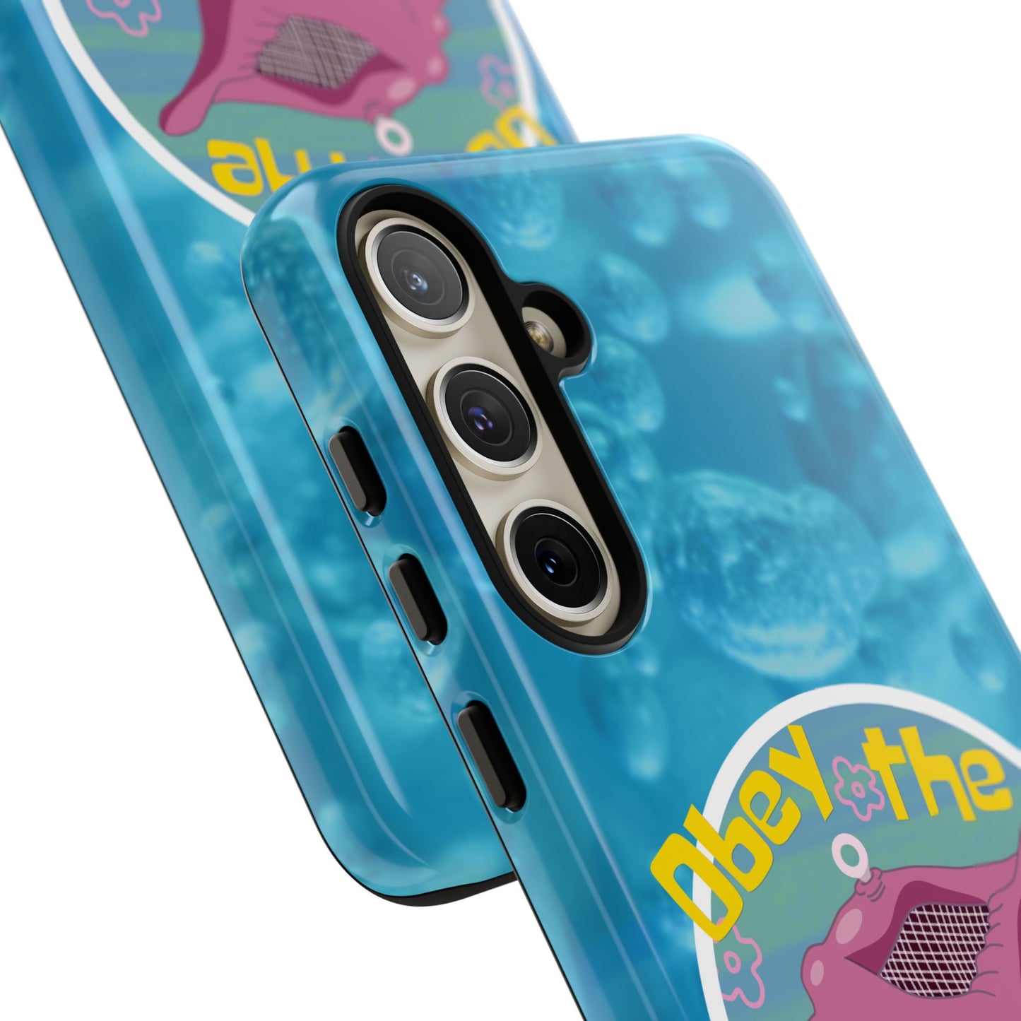 Phone Cases - Obey the Conch, Spongebob Design