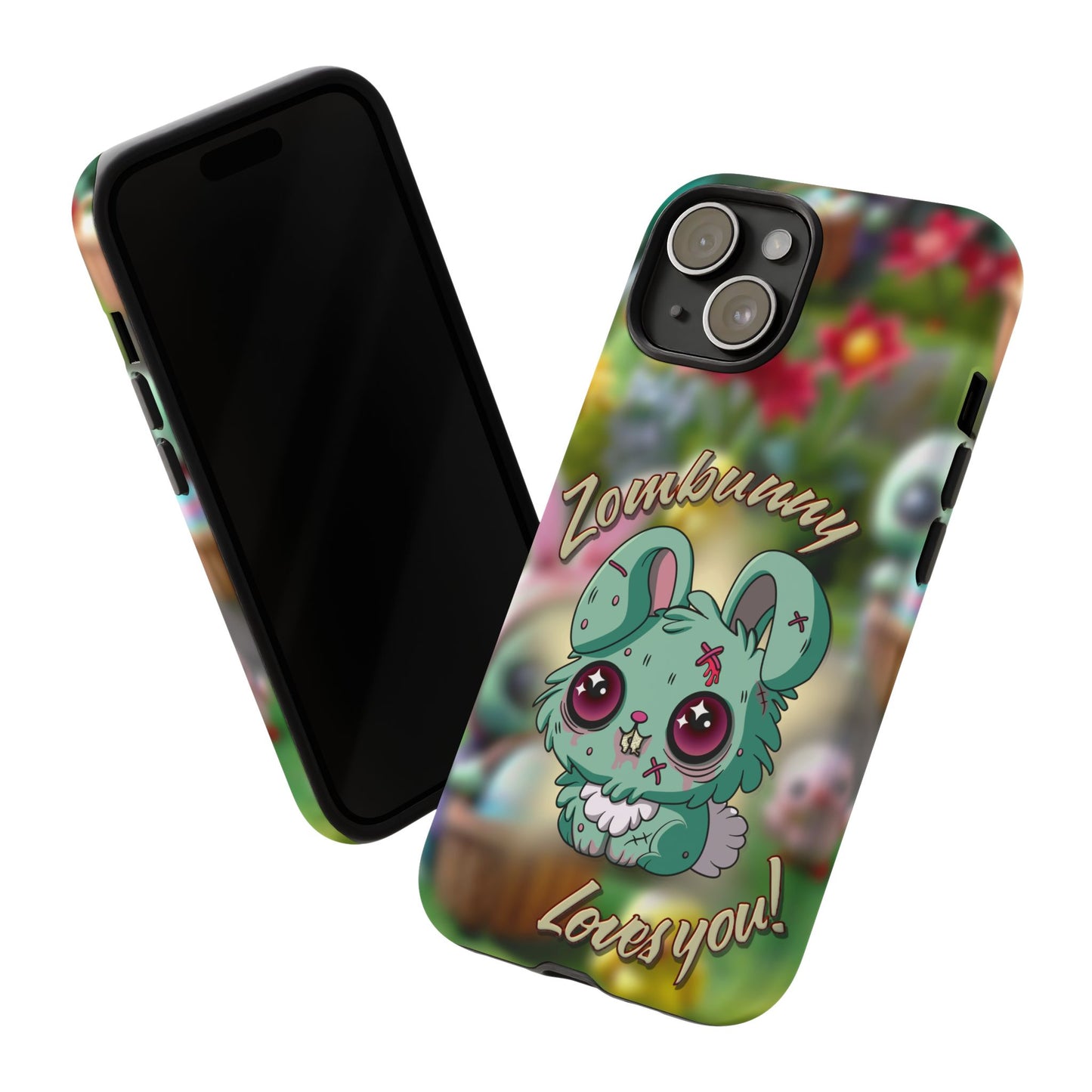 Phone Case - Cute Zombie Bunny - Zombunny Loves You