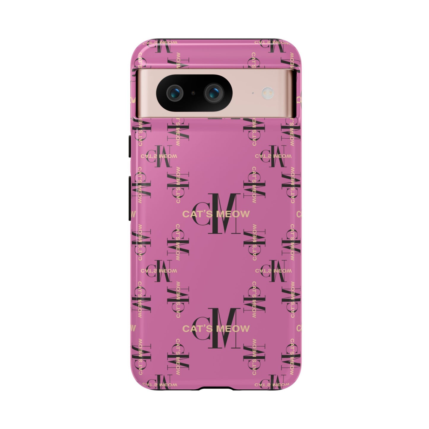 Phone Cases - Cat's Meow Logo Pattern Tough Cases