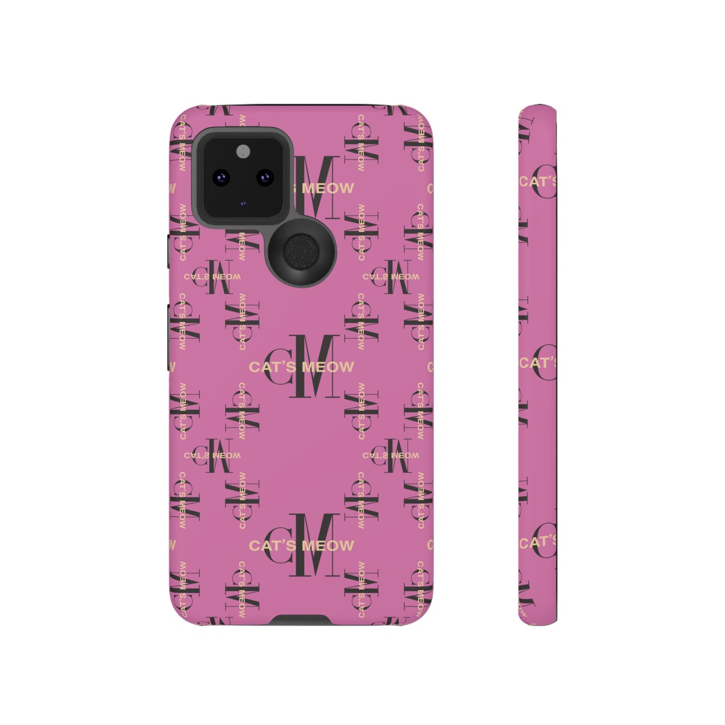 Phone Cases - Cat's Meow Logo Pattern Tough Cases