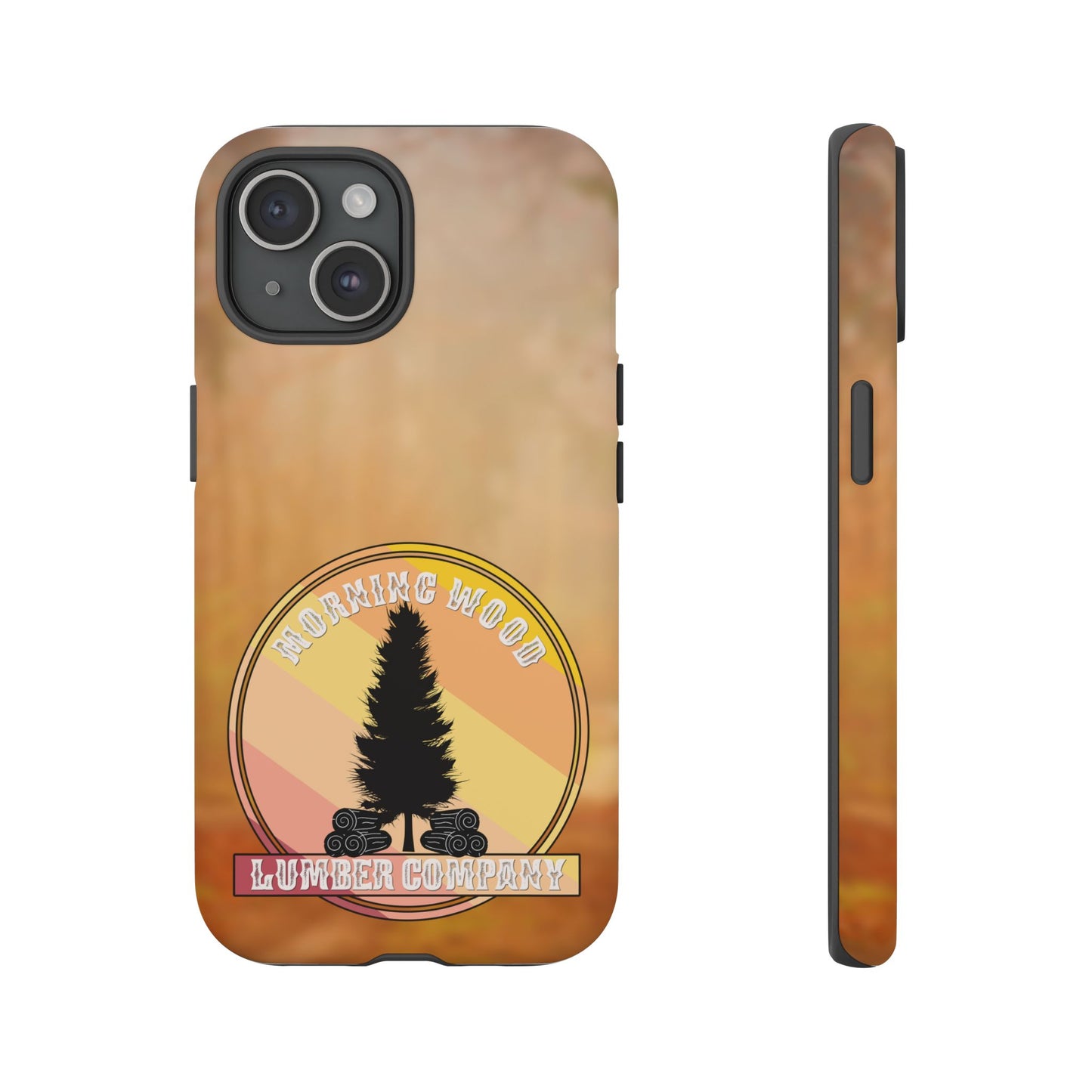 Vintage Morning Wood Phone Case - Tough Cases