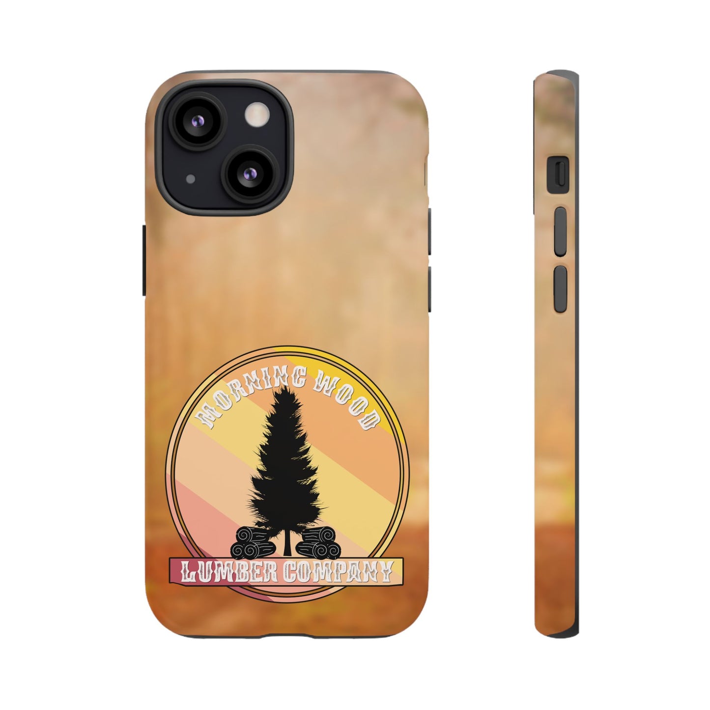 Vintage Morning Wood Phone Case - Tough Cases