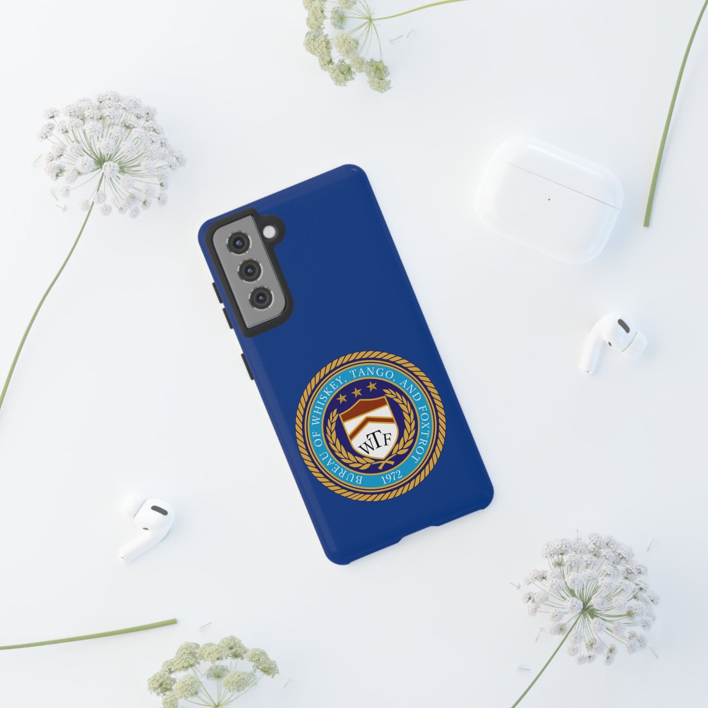 Phone Cases Bureau of Whiskey, Tango, and Foxtrot Logo Tough Cases