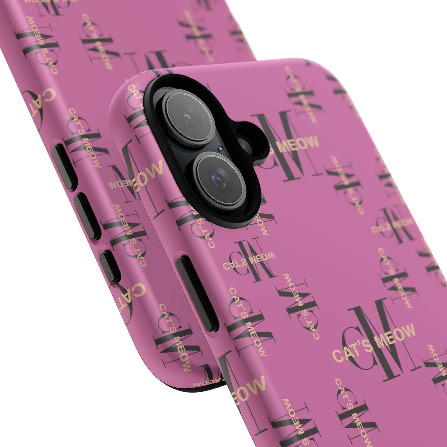 Phone Cases - Cat's Meow Logo Pattern Tough Cases