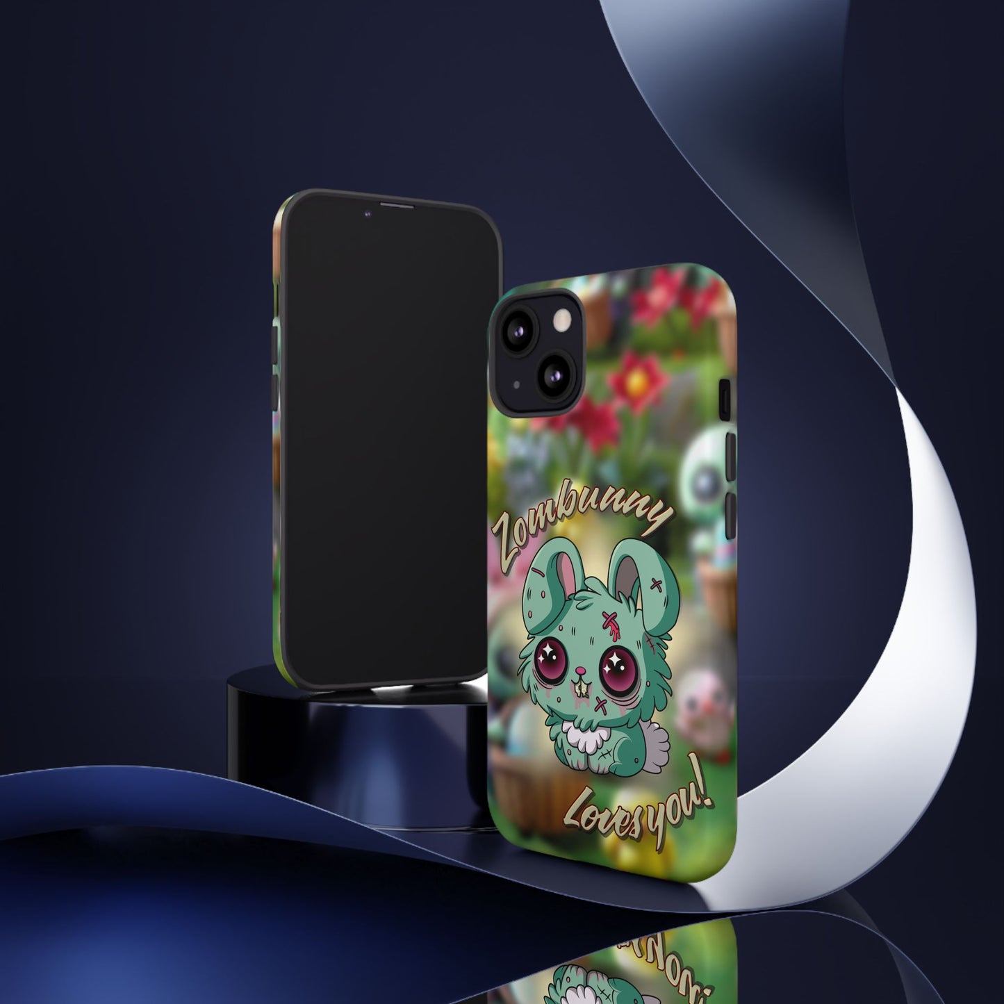 Phone Case - Cute Zombie Bunny - Zombunny Loves You