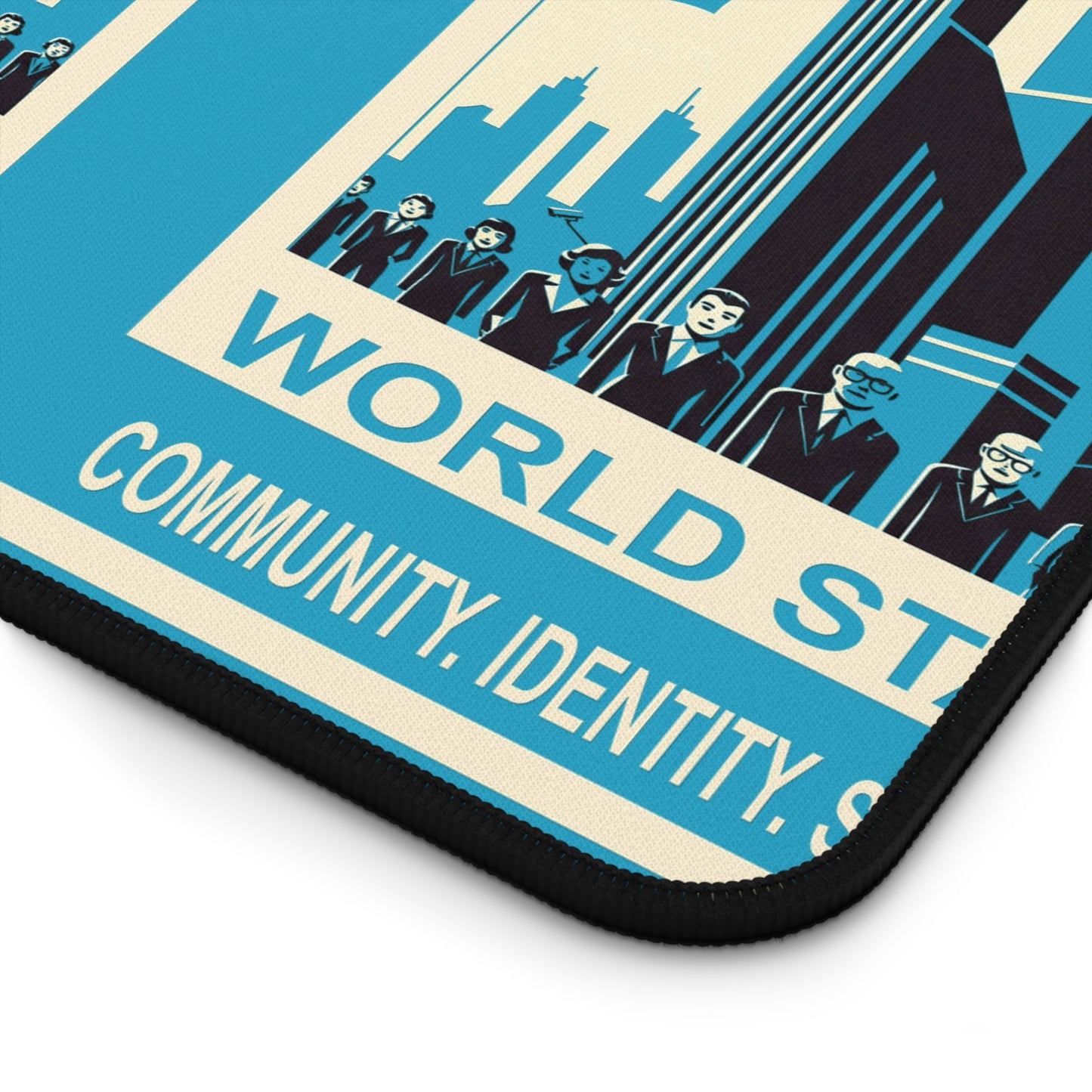 Desk Mat - Brave New World Community Integrity Stability Dystopian Future